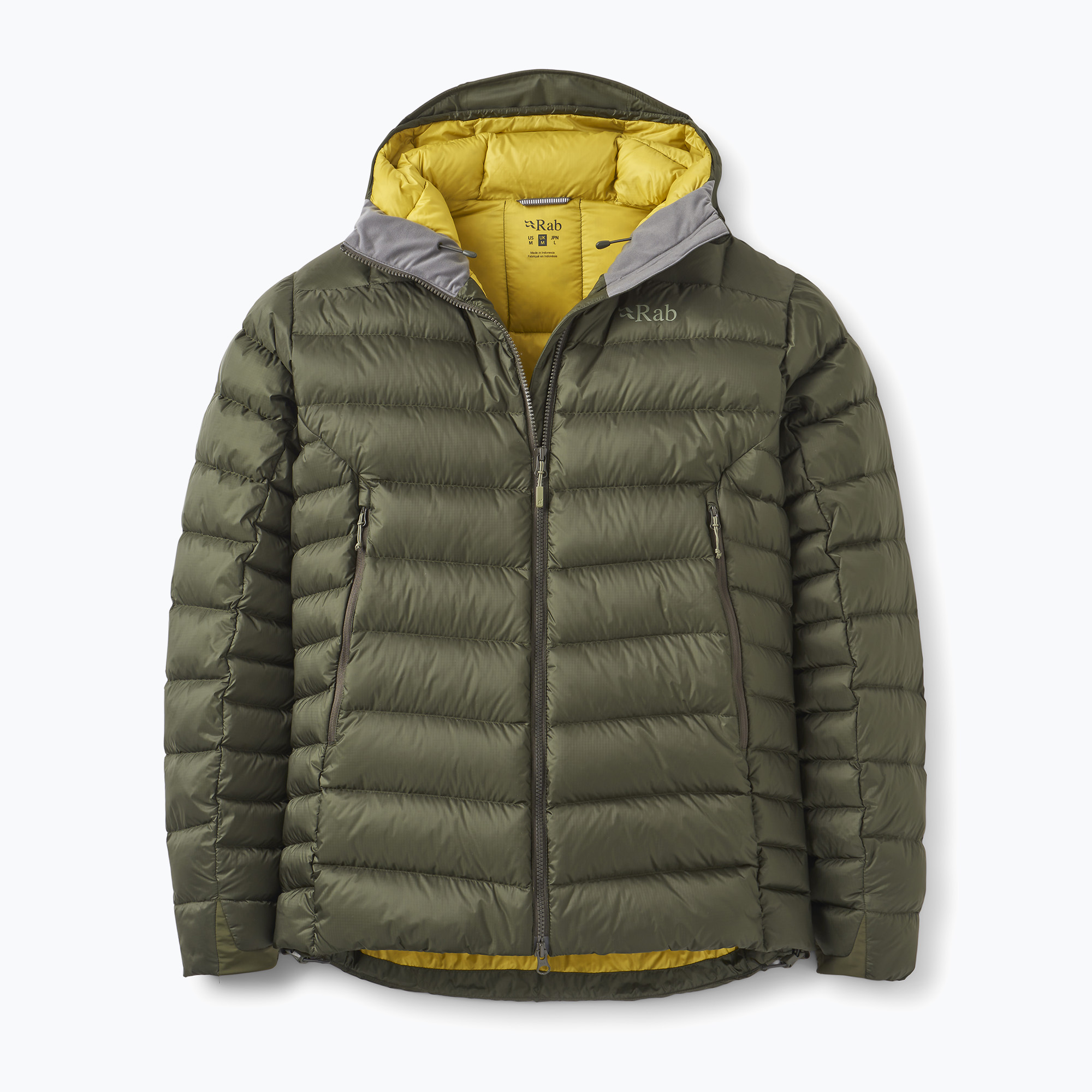 Kurtka puchowa męska Rab Electron Pro Hoody army 