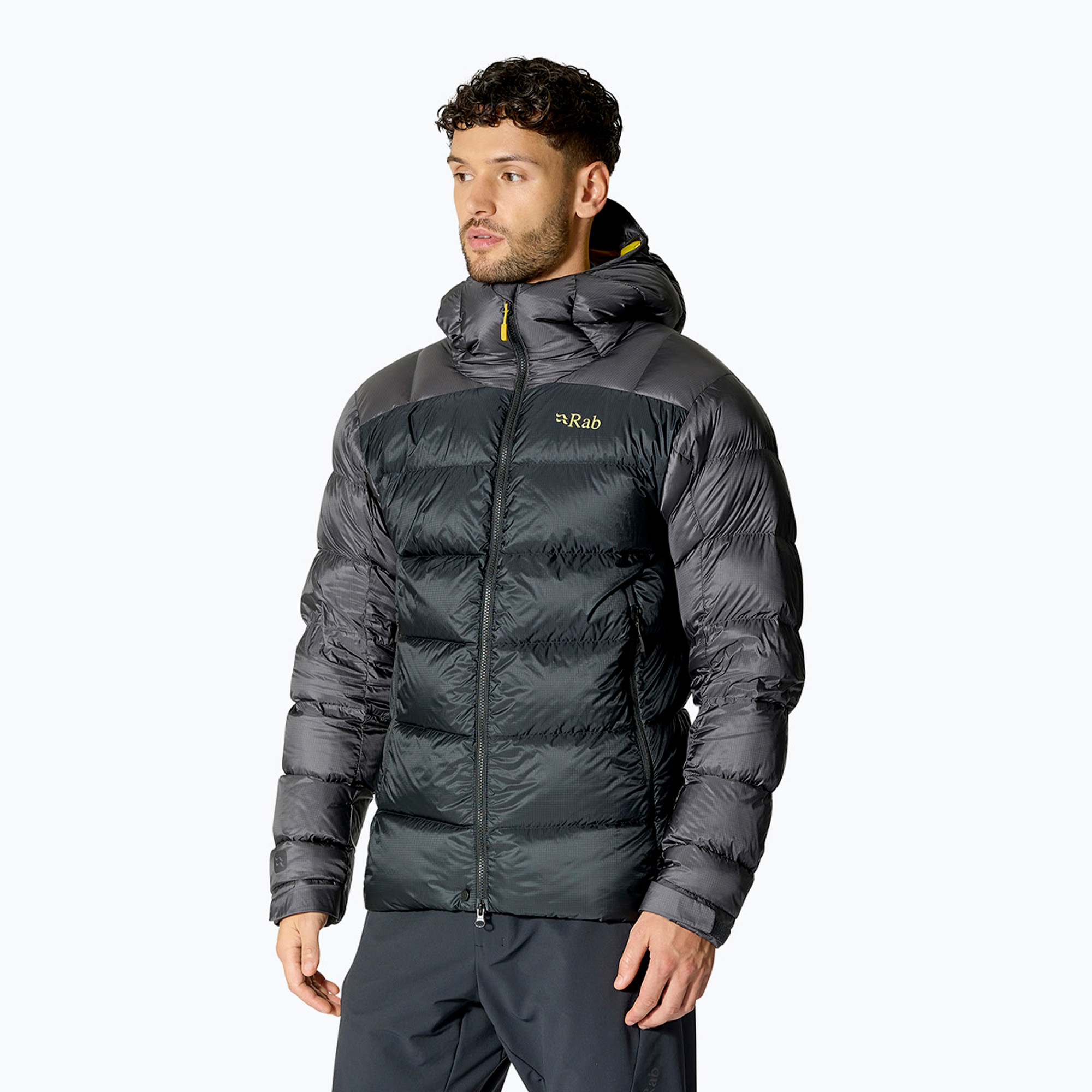 Kurtka puchowa męska Rab Neutrino Pro Hoody black/graphene 