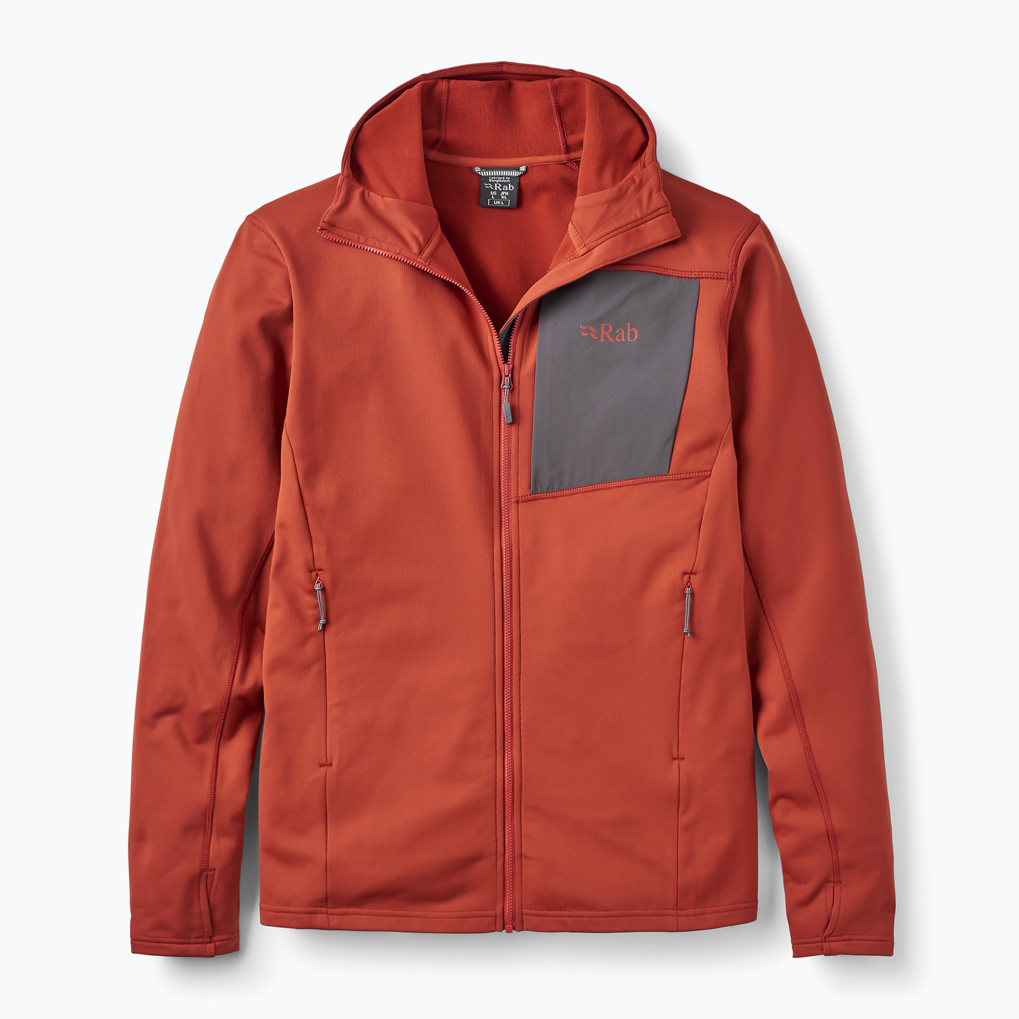 Bluza męska Rab Superflux Hoody tuscan red 