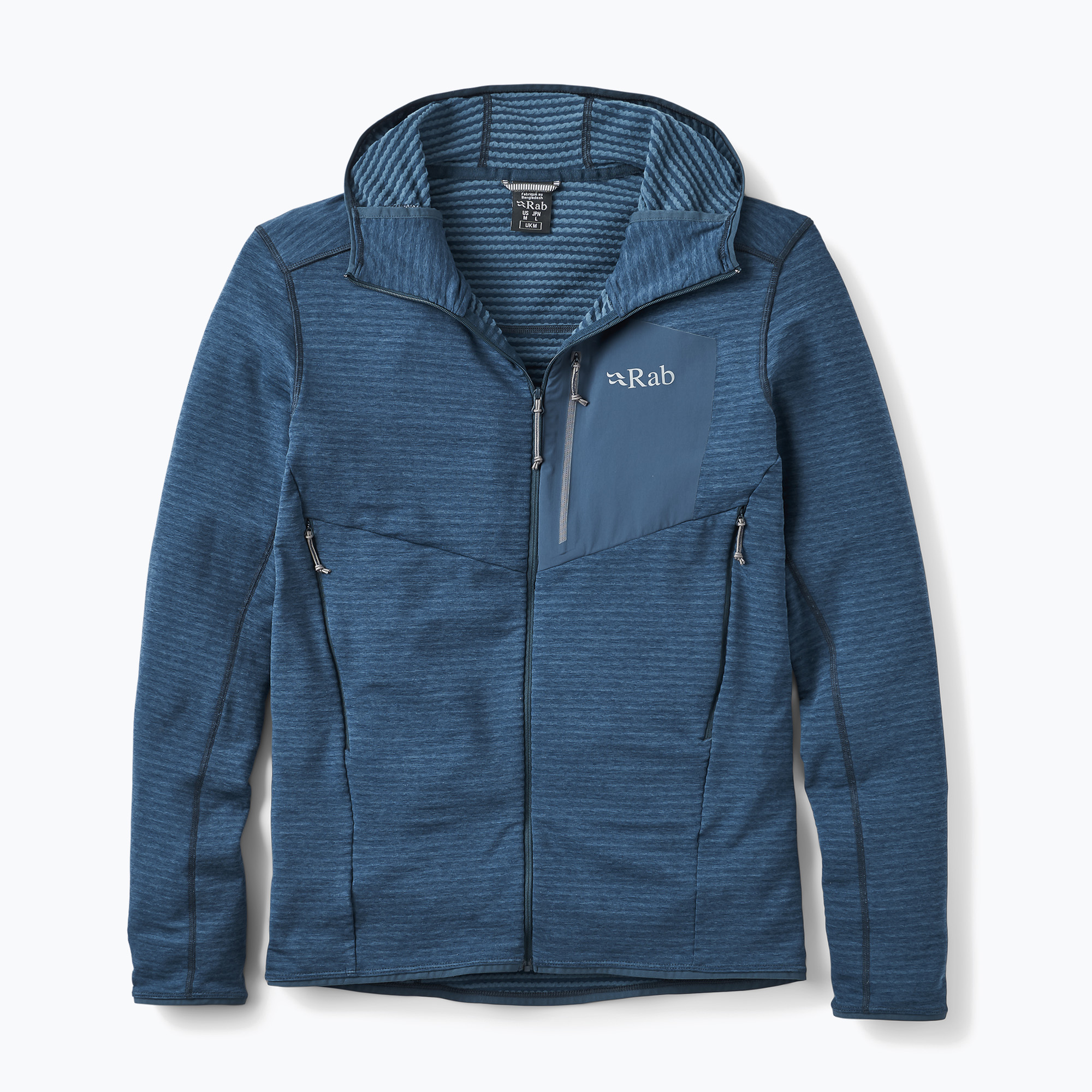 Мъжки суитшърт Rab Ascendor Light Hoody tempest blue