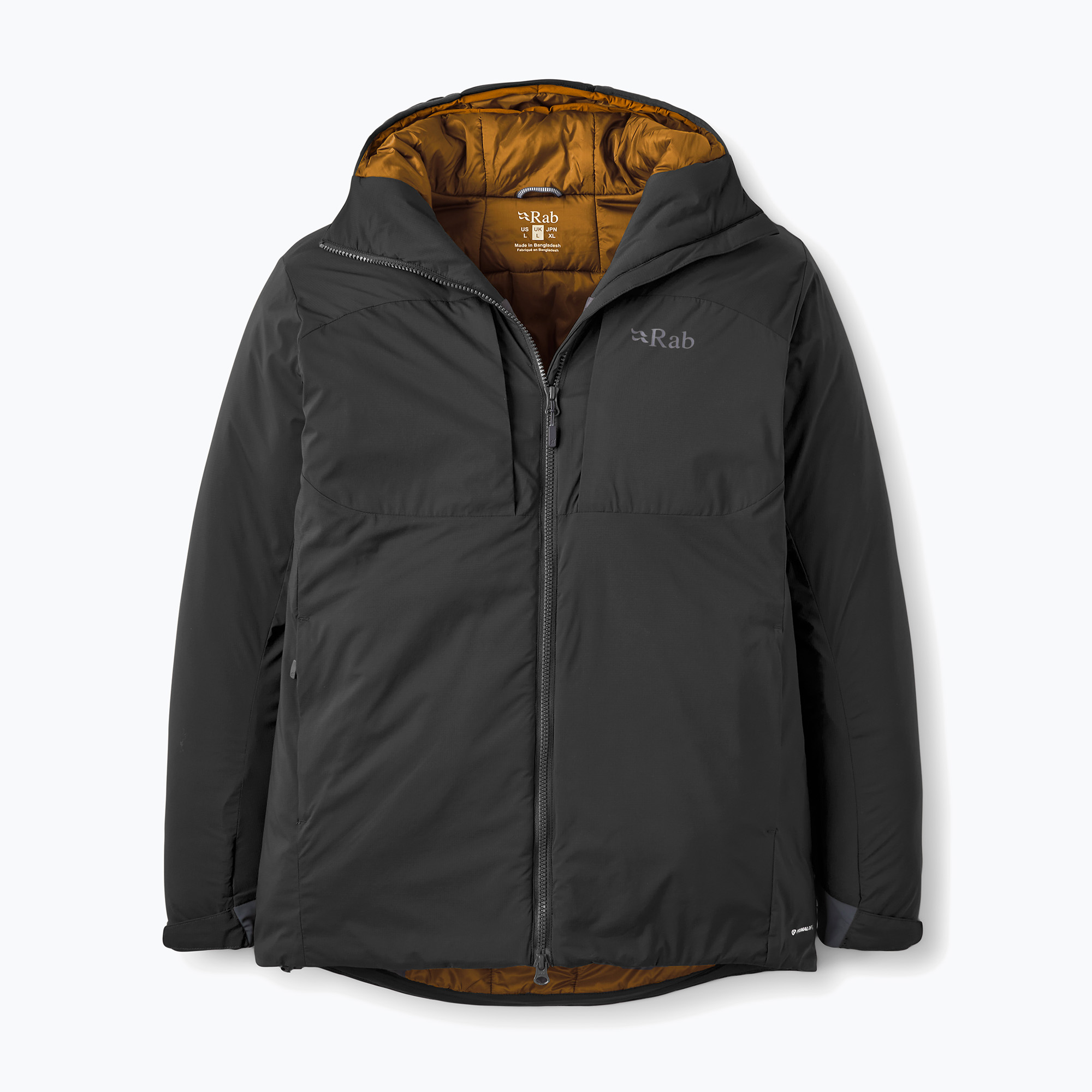 Мъжко ватирано яке Rab Xenair Alpine Jacket black