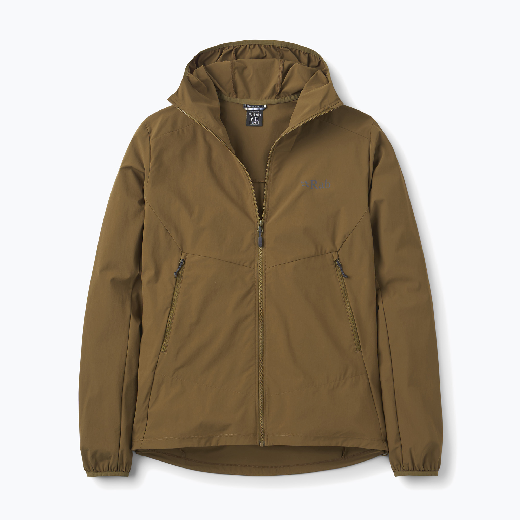Pánská softshellová bunda Rab Borealis Hoody oak