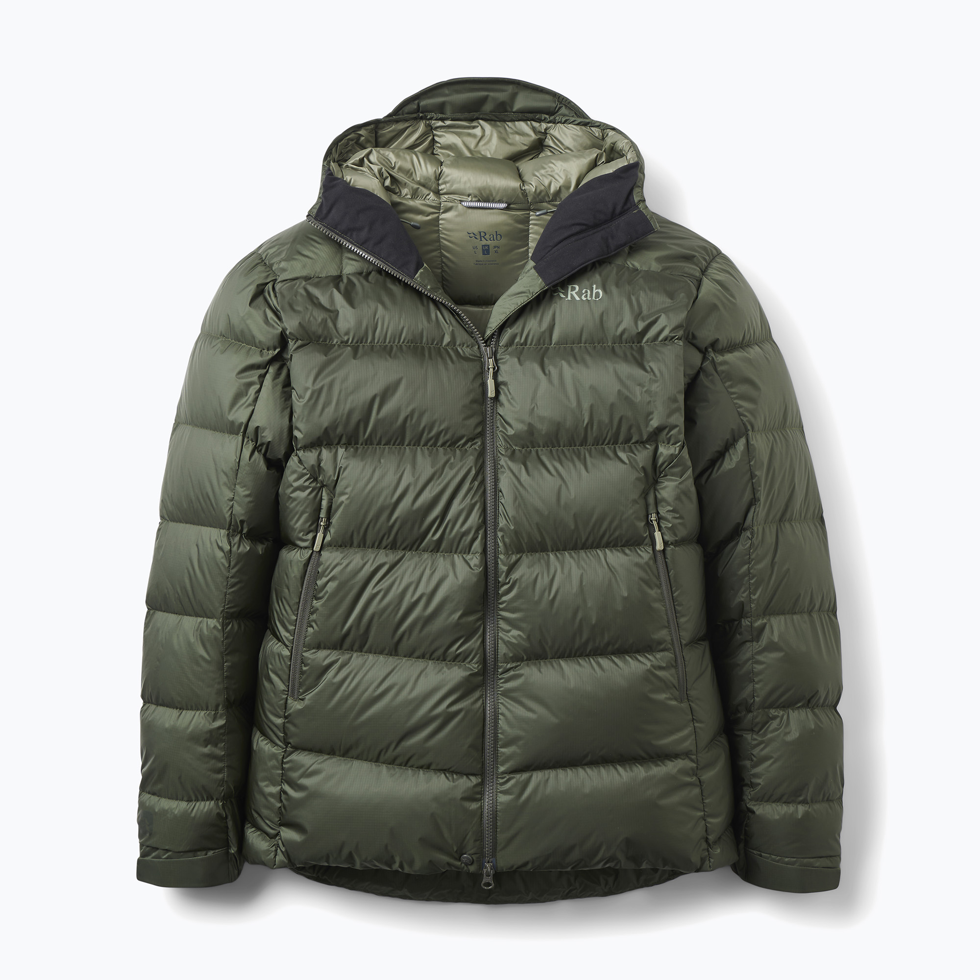 Мъжко пухено яке Rab Neutrino Pro Hoody army
