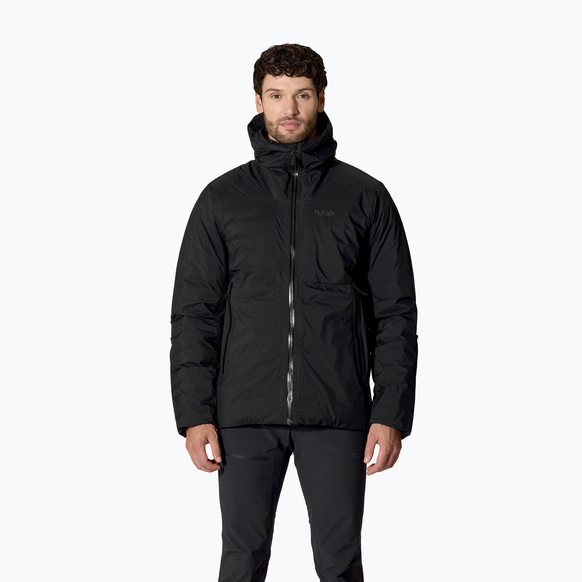 Мъжко пухено яке Rab Microlight Shield  black