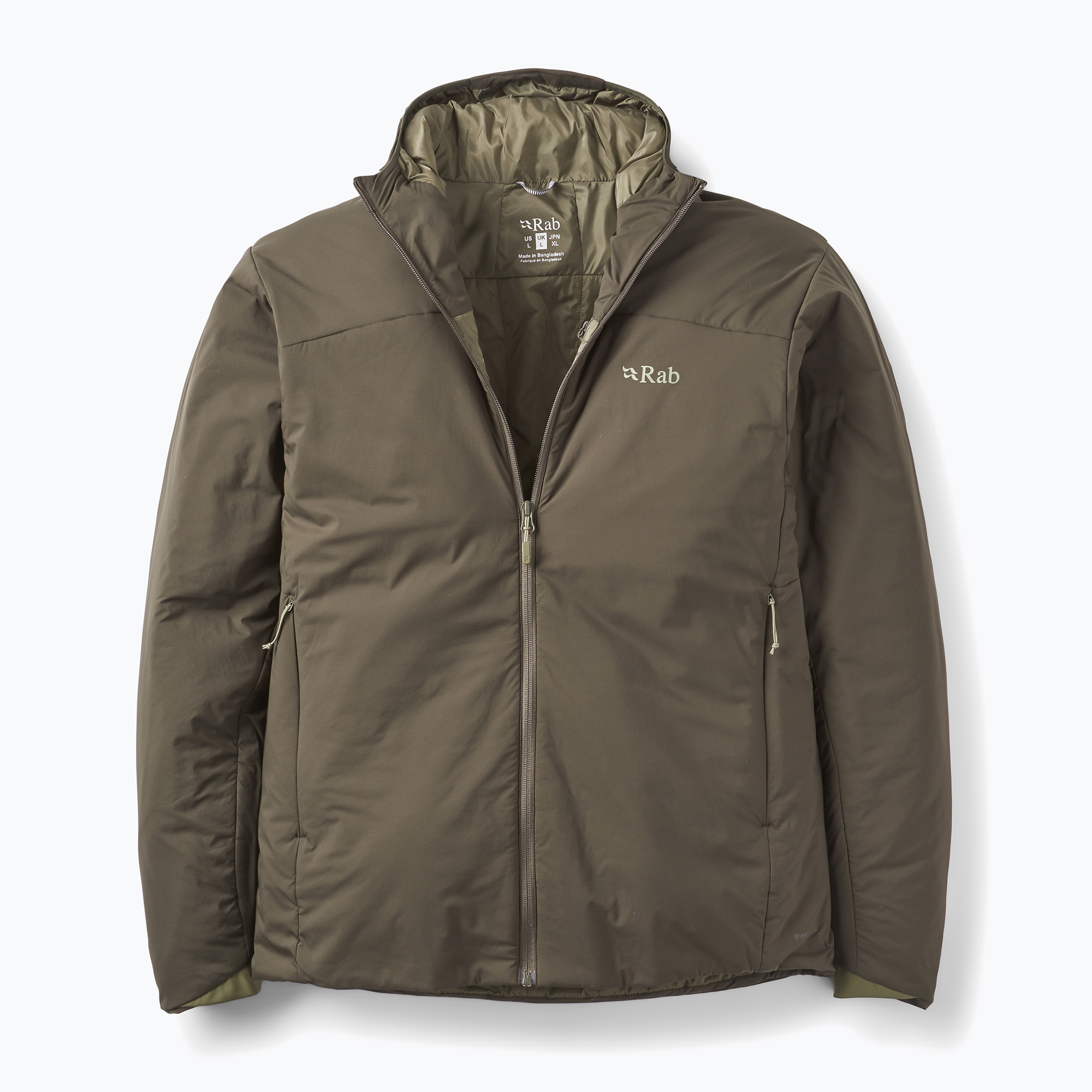 Мъжко ватирано яке Rab Xenair Alpine Light Jacket dark army