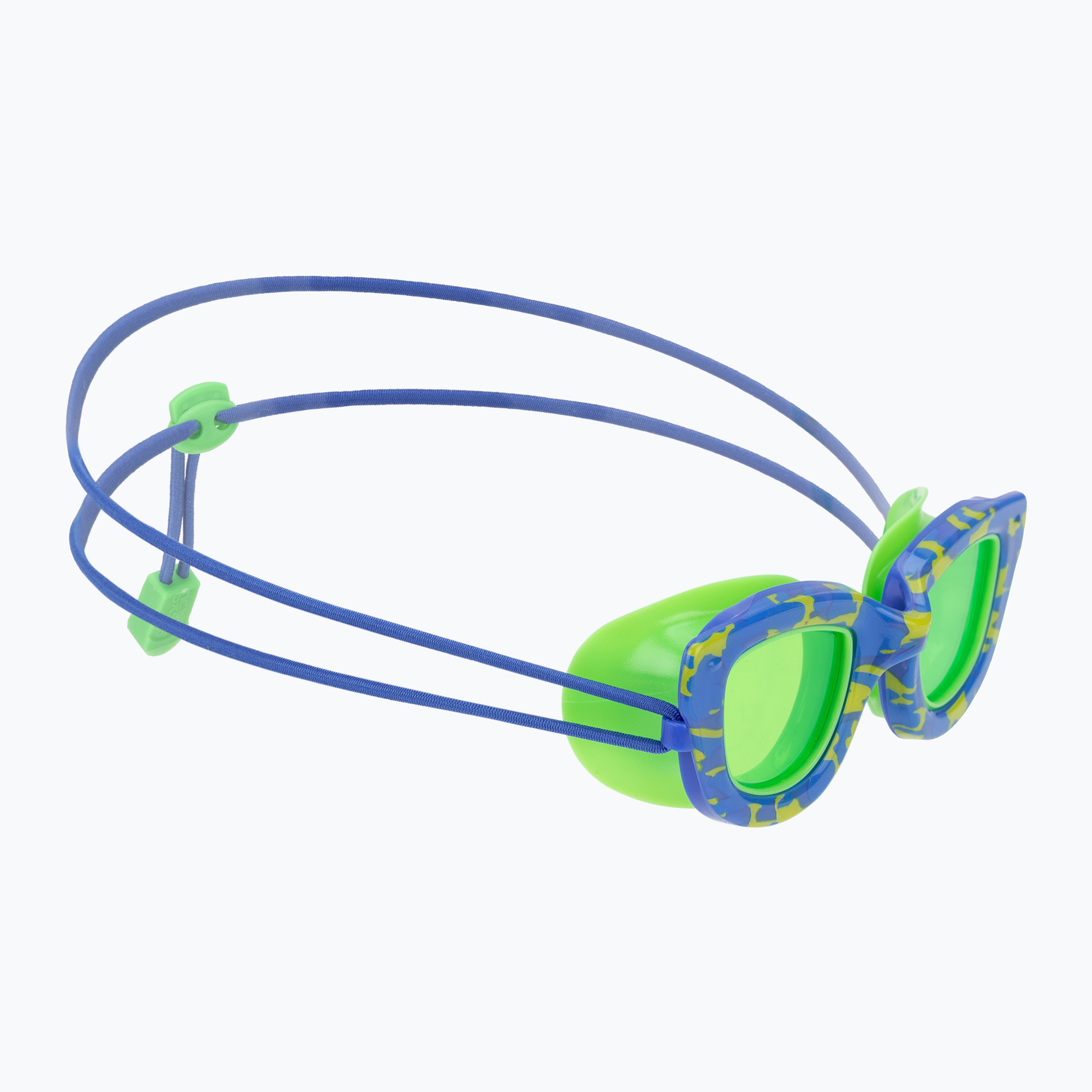 Детски очила за плуване Speedo Sunny G Pop Seasiders Print speedo blue camo / jello green