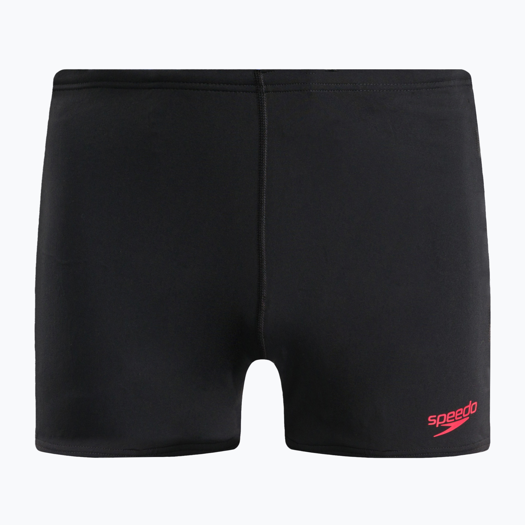 Men's Speedo Tech Panel Aquashort swim boxers black and red 8-00303514539 (28)