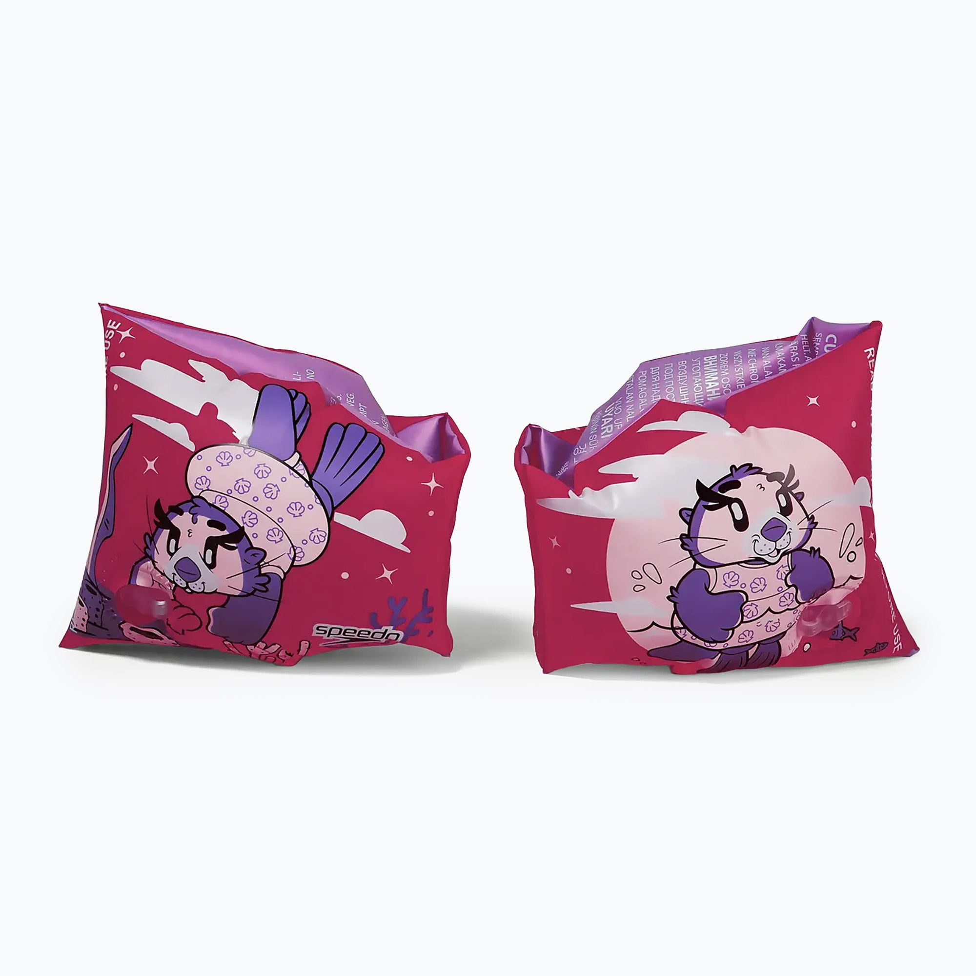 Mănuși de înot pentru copii Speedo Character Printed Armbands aria miami lilac/sweet taro (Character Printed Armbands 8-1173414660)