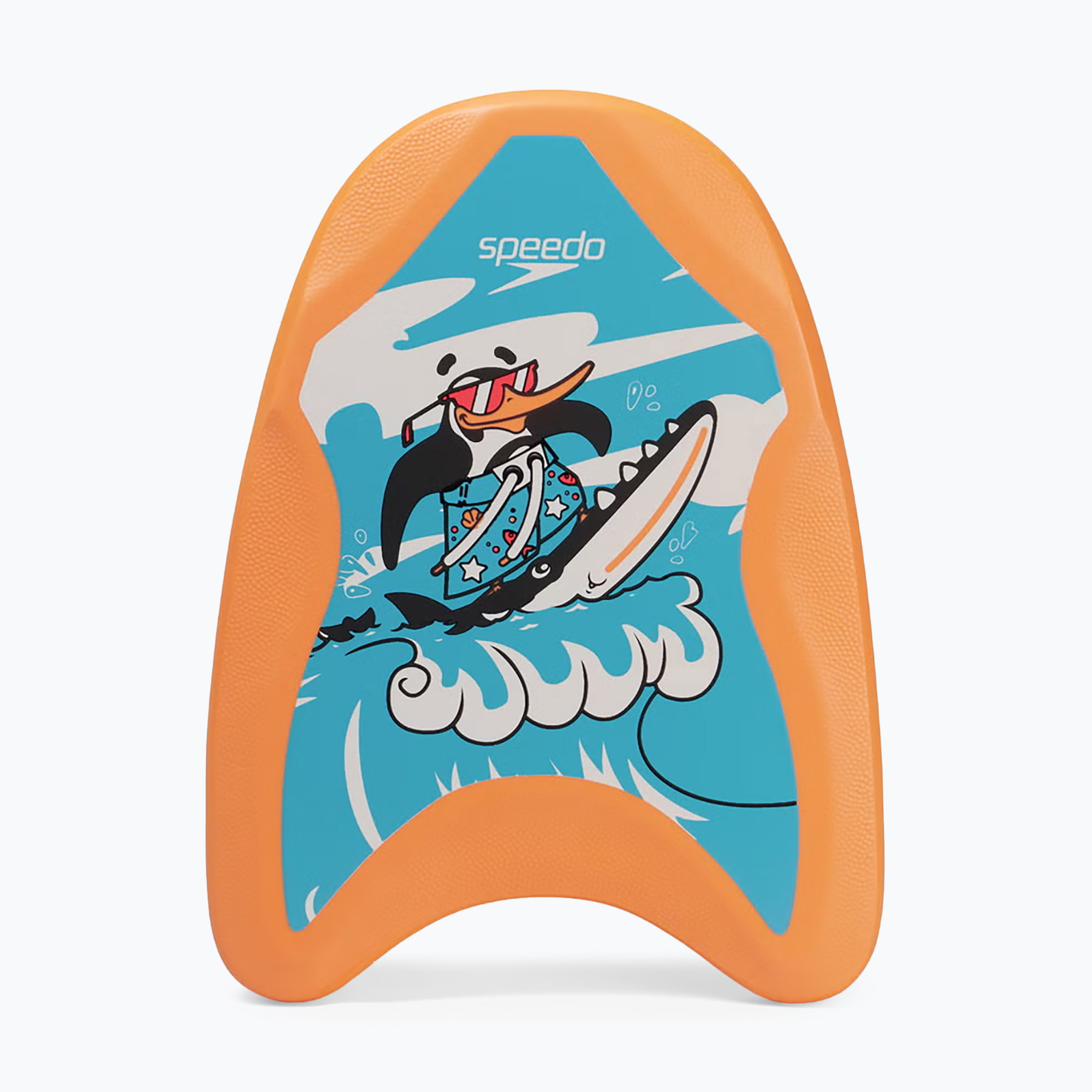 Дъска за плуване Speedo Turtle Printed Float chima azue blue/fluoro orange
