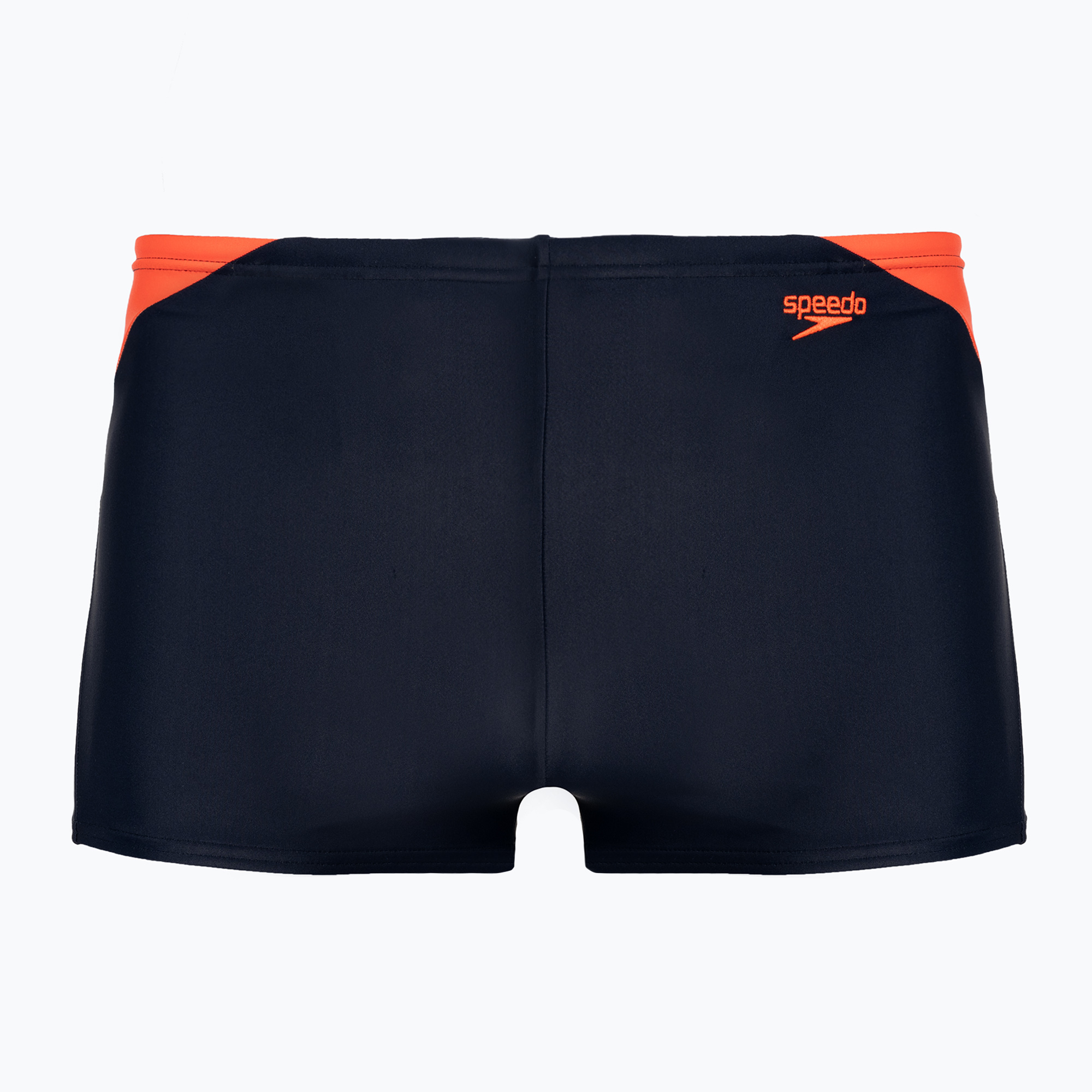 Детски бански Speedo Hyper Boom Logo Splice тъмносин/оранжев