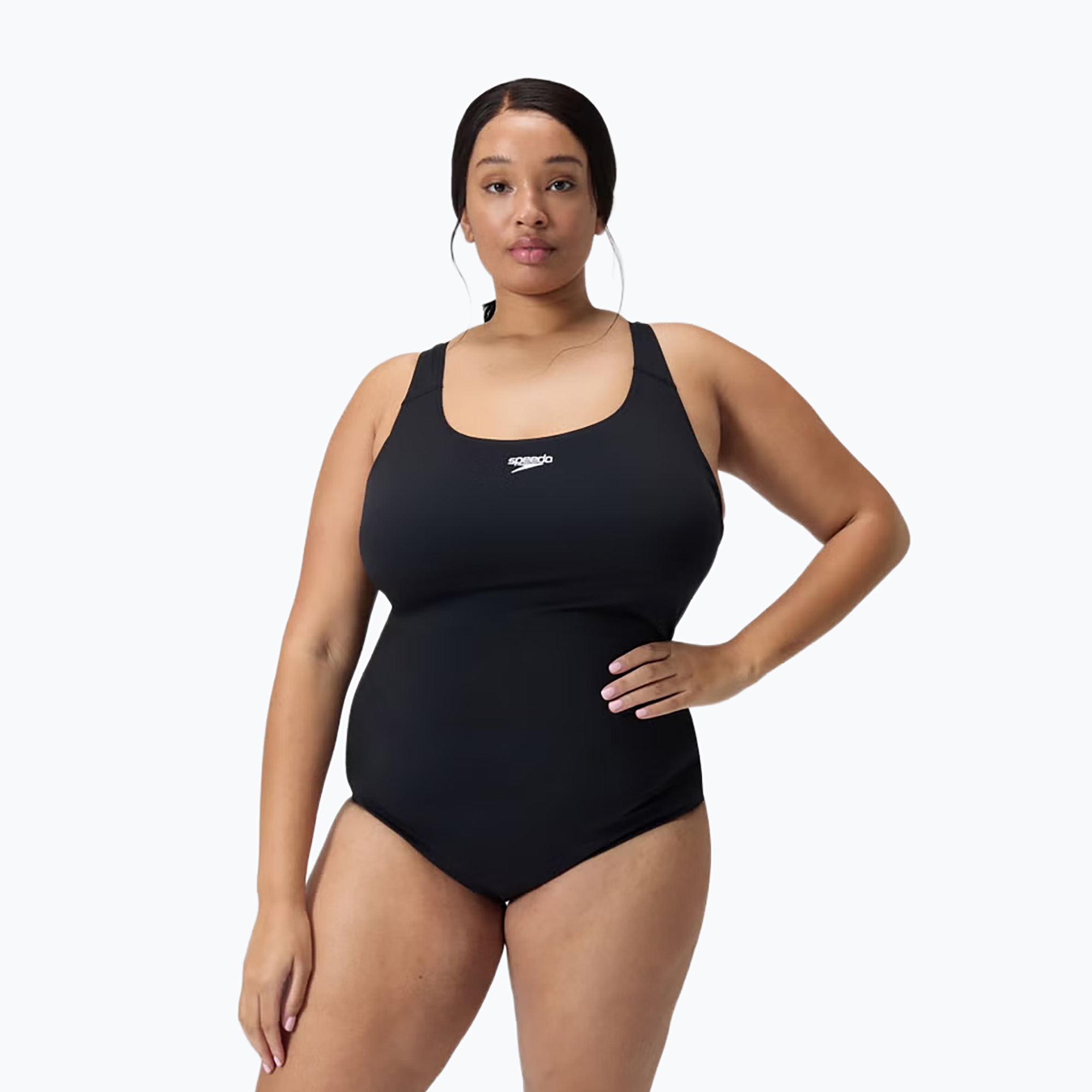 Дамски цял бански костюм Speedo Endurance  Medalist Plus Size black