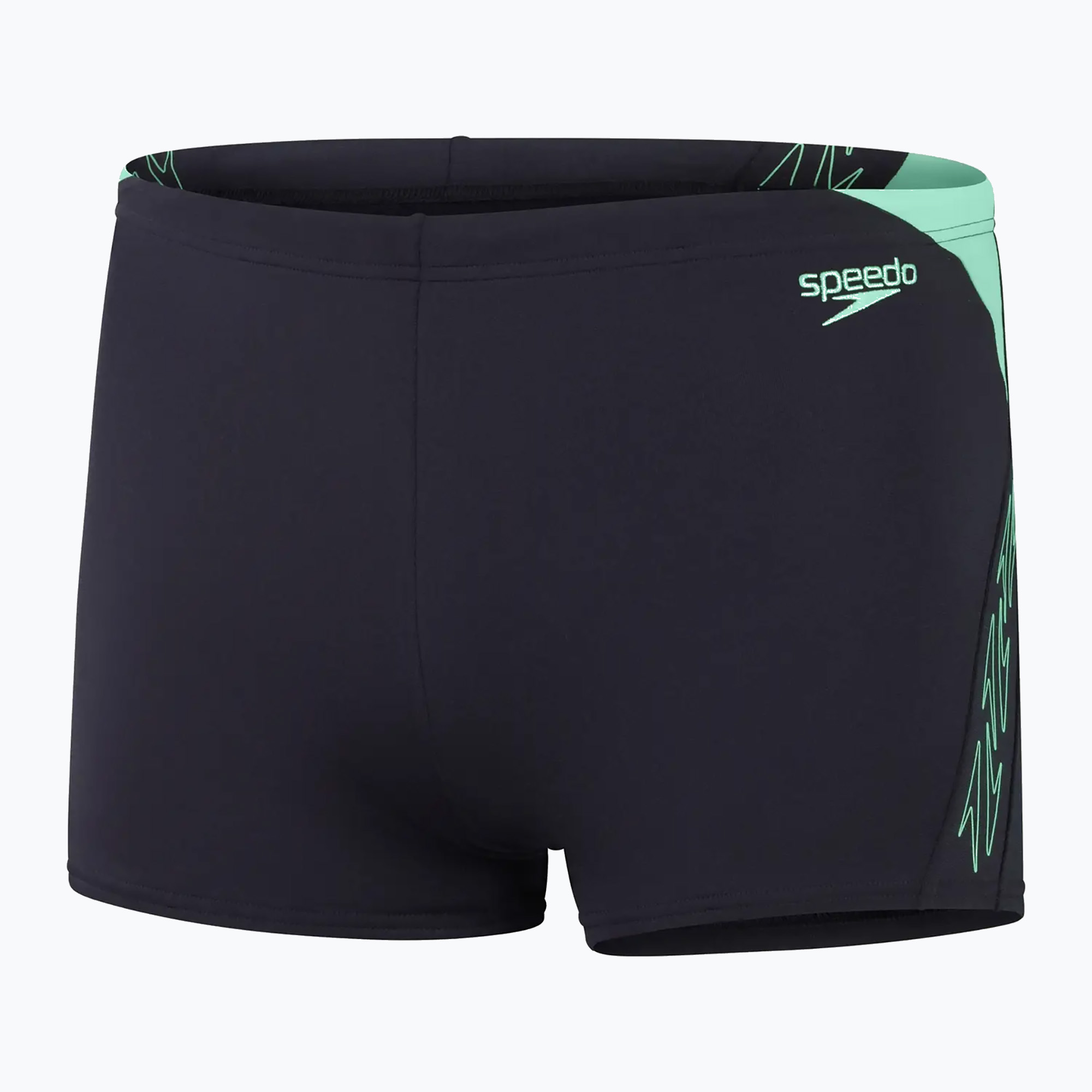 Pánske plavecké boxerky Speedo Hyper Boom Splice true navy/herlequin green (Hyper Boom Splice 8-00302016654)