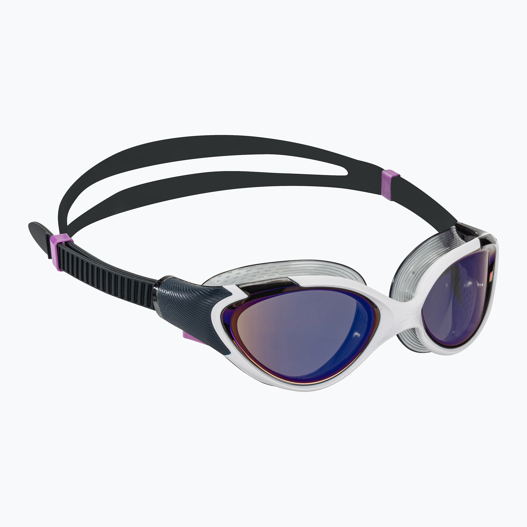 Okulary do pływania Speedo Biofuse 2.0 Mirror white/true navy/sweet purple 