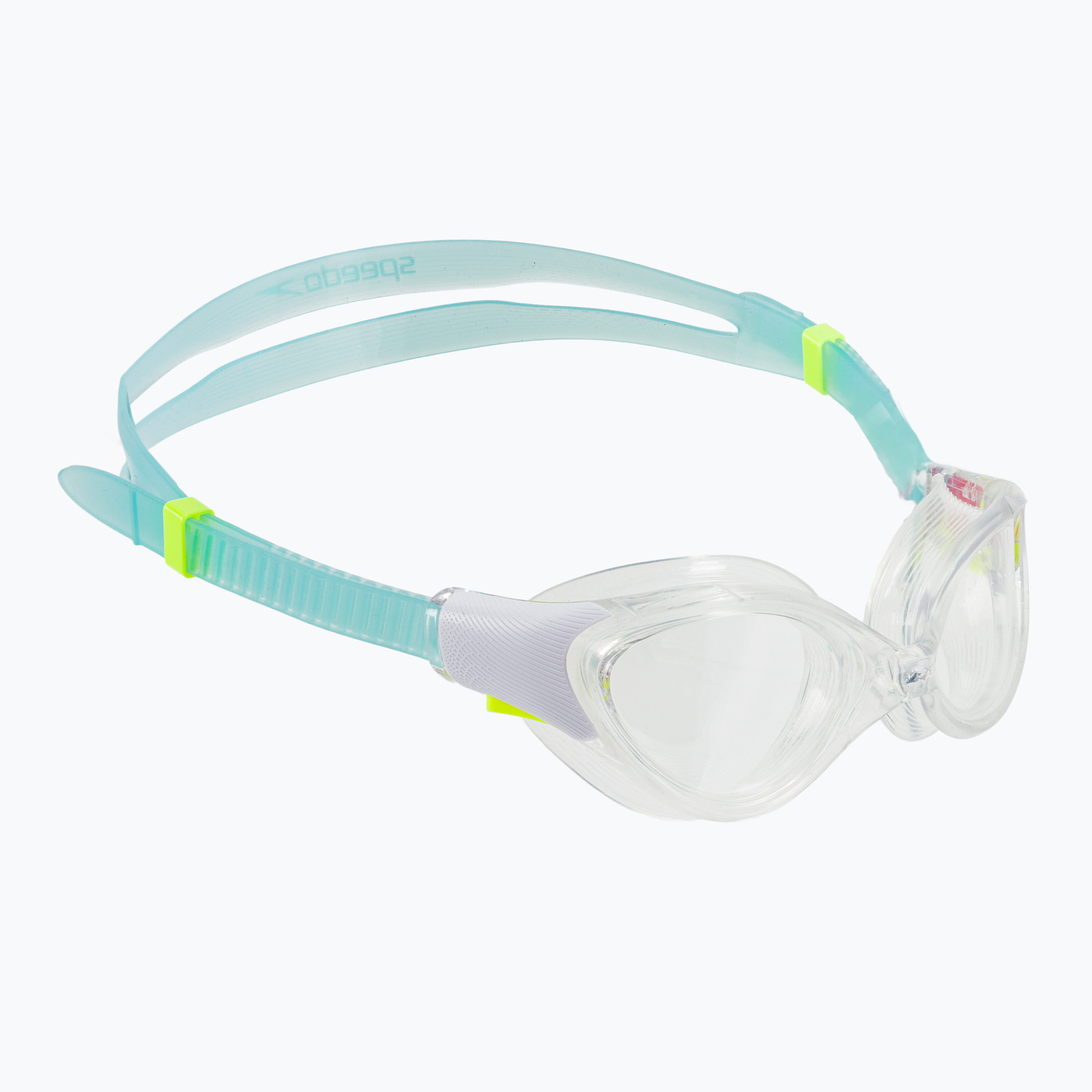 Ochelari de înot pentru femei Speedo Biofuse 2.0 clear / white / marine blue / clear