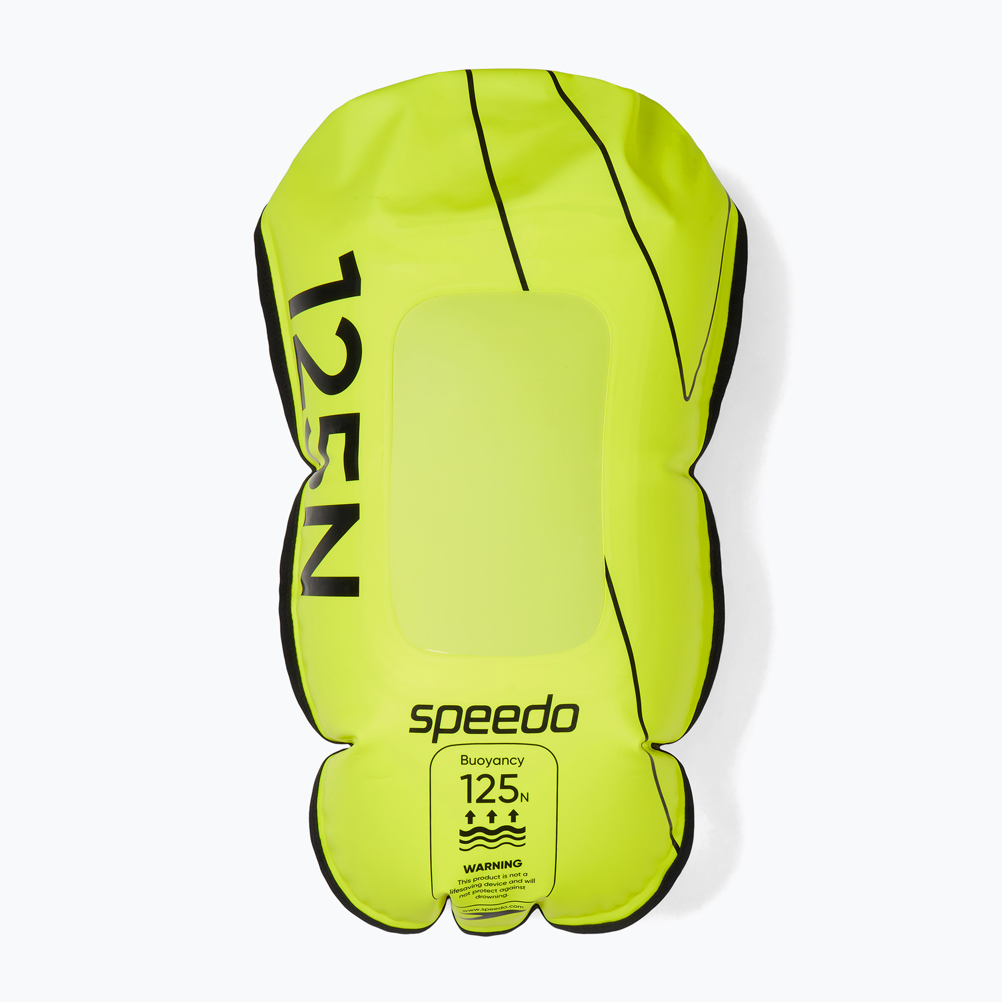 Bojka asekuracyjna Speedo Tow Float With Dry Bag hyper yellow/black 