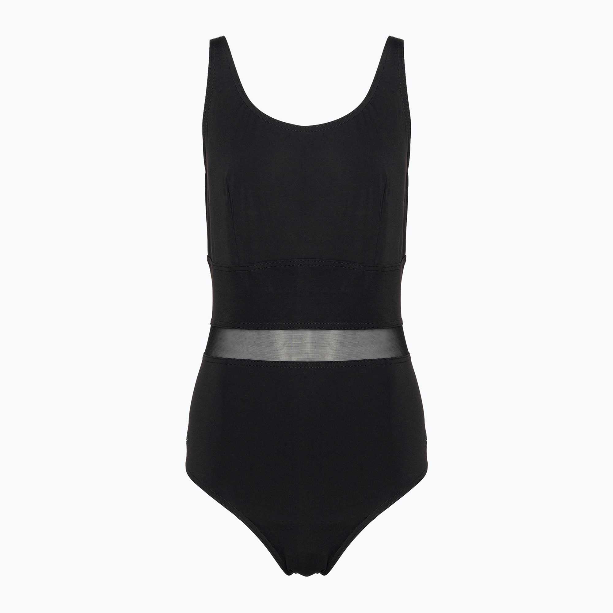 Speedo Shaping Luniaglow черен дамски бански костюм от една част