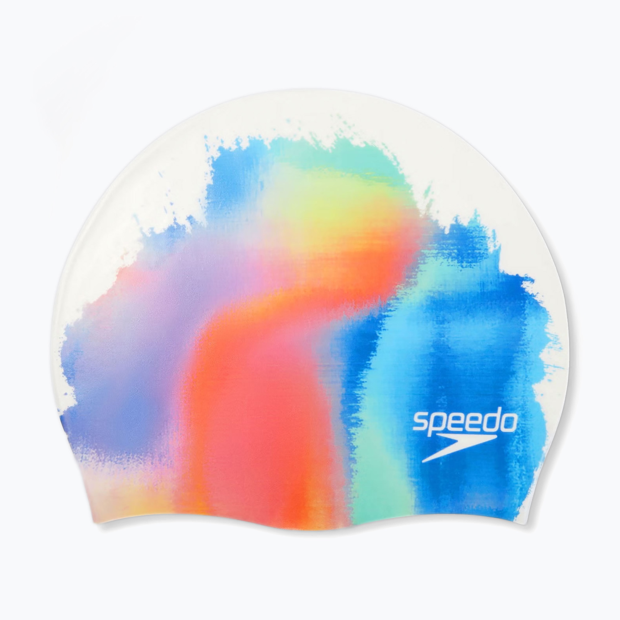 Speedo Cuffia da nuoto con stampa digitale bianca/blu pugno/marino (Digital Printed 8-1352417616)