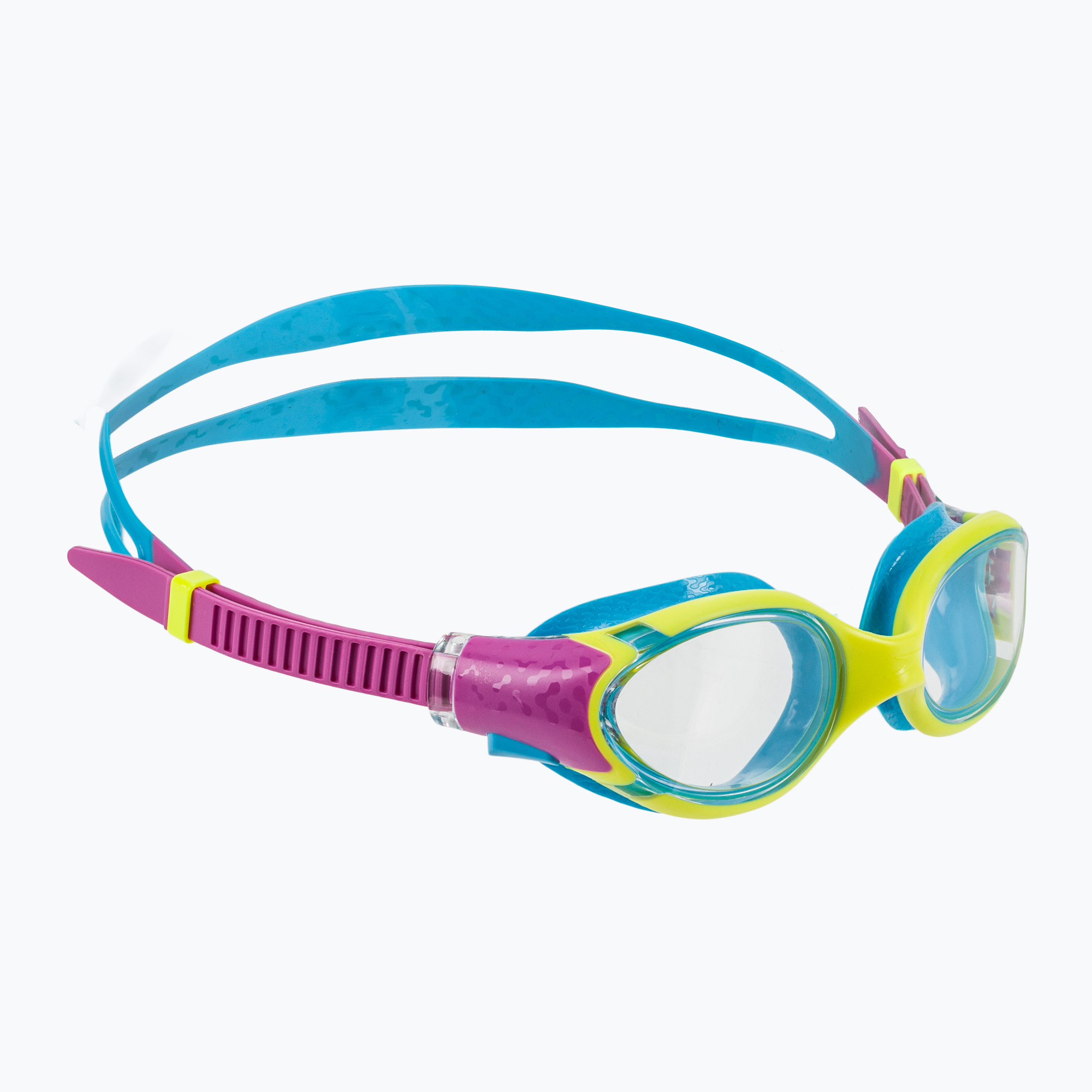 Ochelari de înot pentru copii  Speedo Biofuse 2.0 lemon drizzle/kiki pink/picton blue