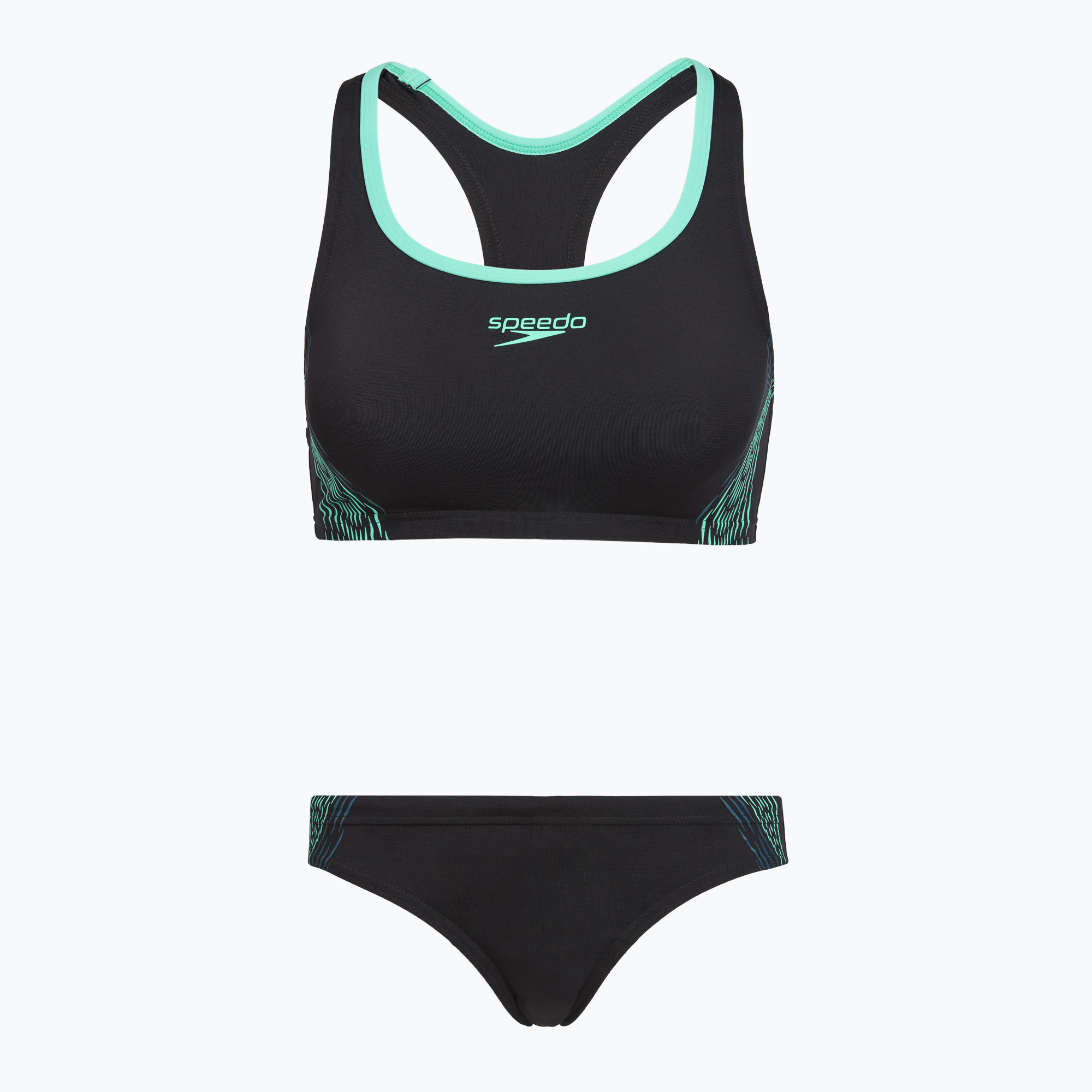 Дамски бански костюм от две части Speedo Placement Bikini arctic glass