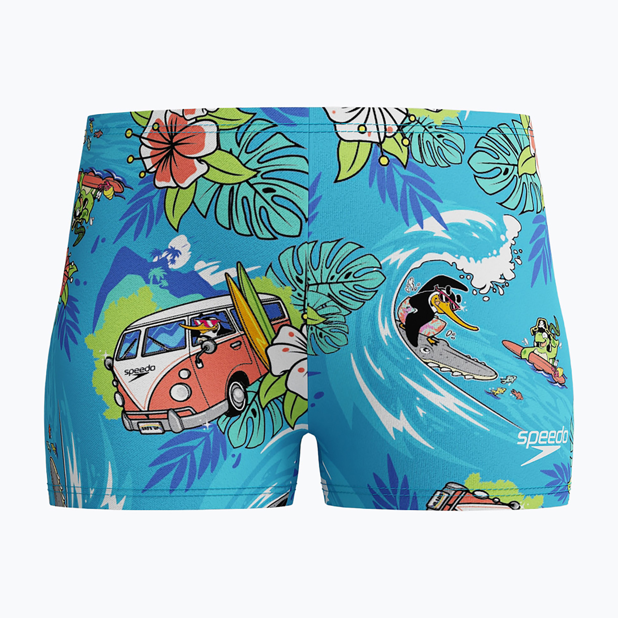 Speedo Learn To Swim Digital Allover Aquashort boxer nuoto bambino picton blu (100 cm) (Learn To Swim Digital Allover Aquashor 8-00323118238)
