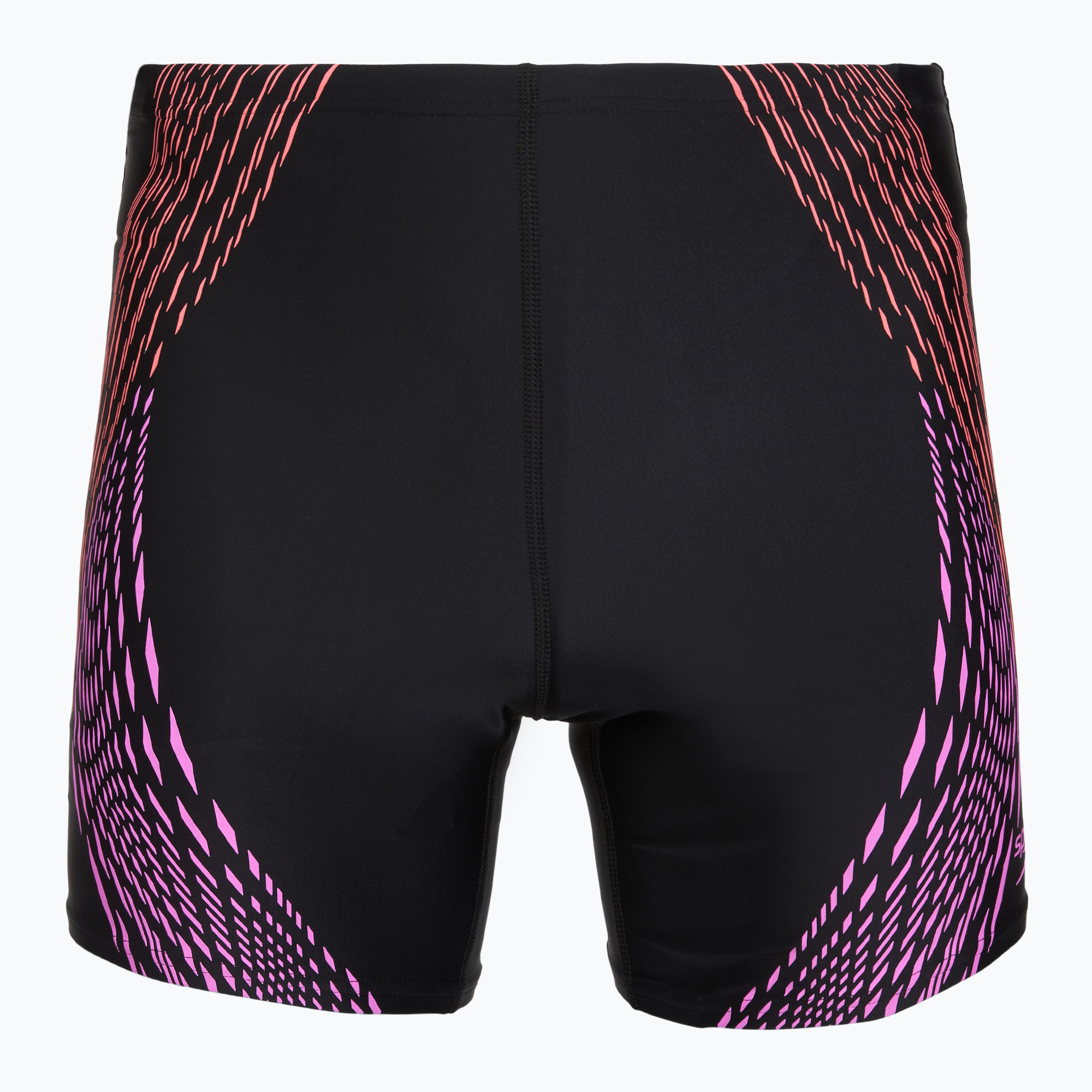 Мъжки плувни джамери Speedo Duo Logo Print Mid Jammer black/coral sands/neon violet