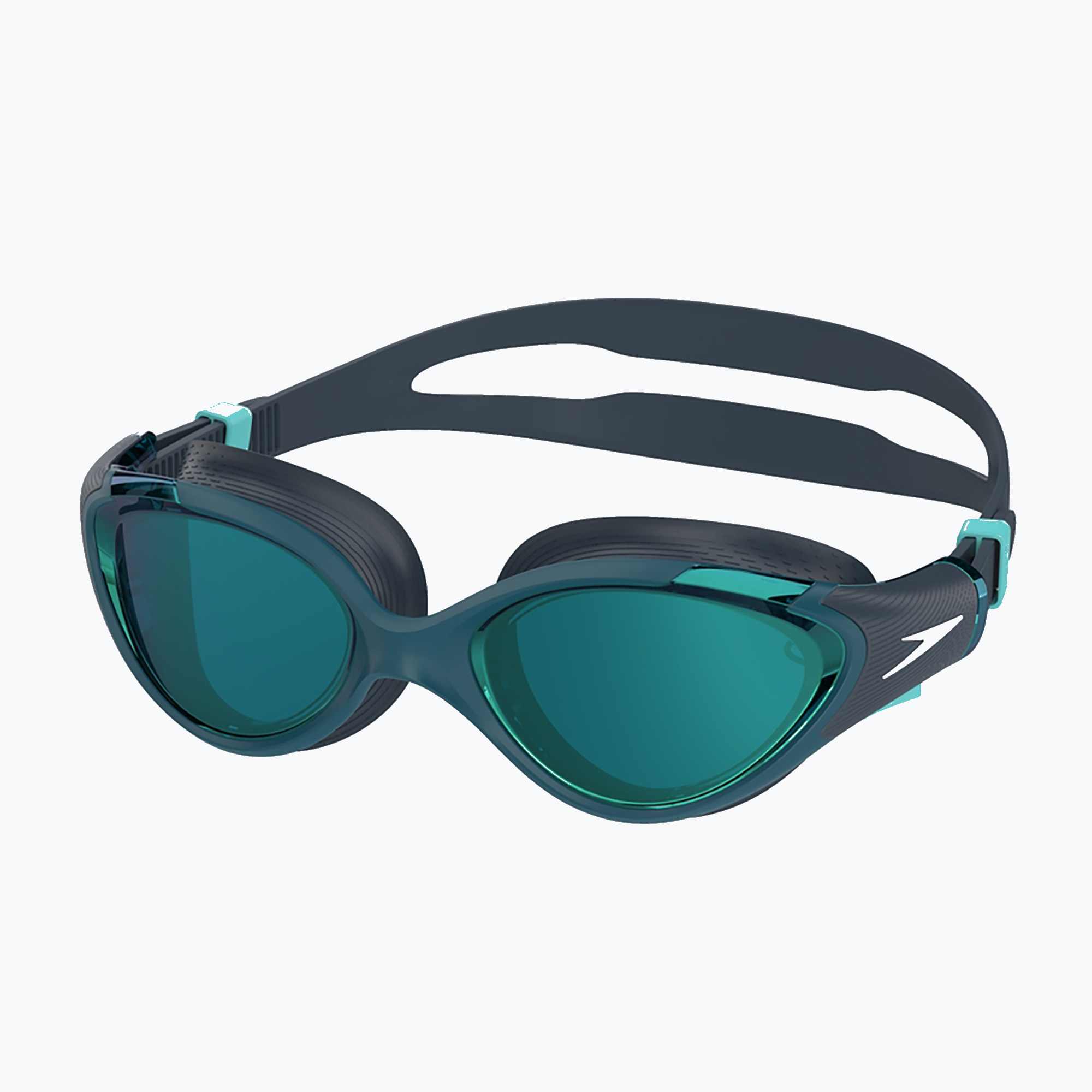 Okulary do pływania damskie Speedo Biofuse 2.0 Mirror dark teal/cobalt/emerald mirror 