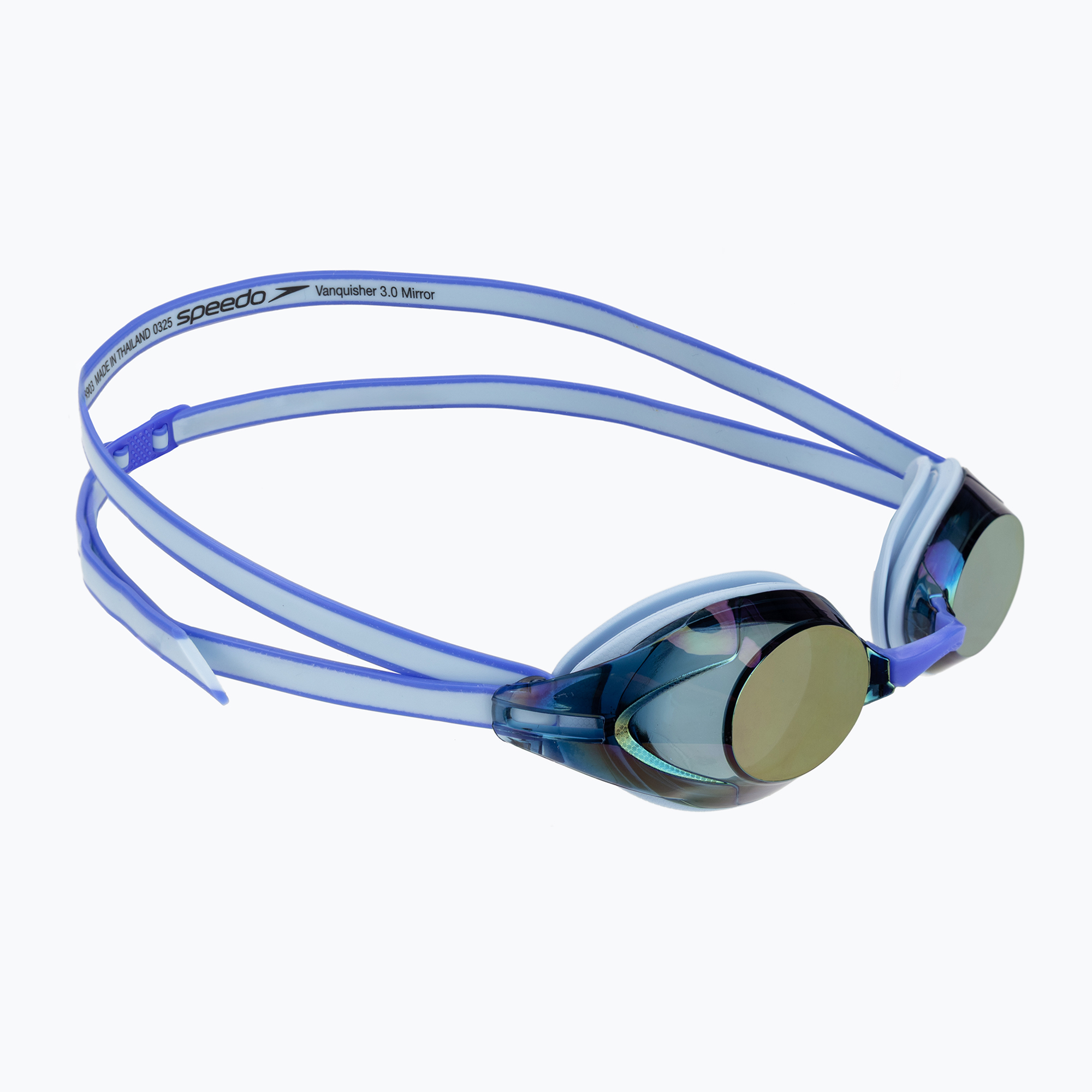 Очила за плуване Speedo Vanquisher 3.0 Mirrored hawaiian sky / cobalt / iris mirror
