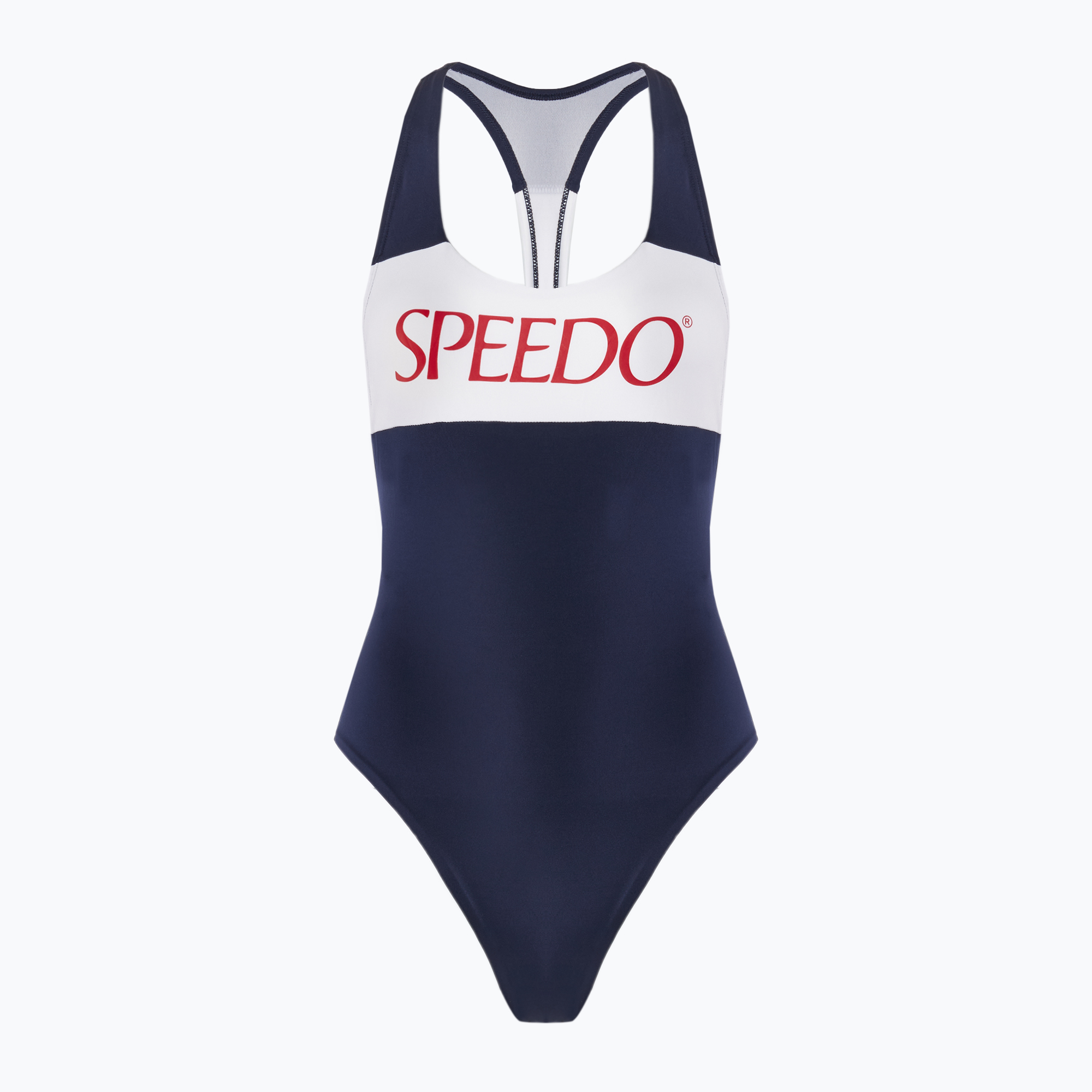 Speedo Colourblock Racerback дамски бански от една част peacoat