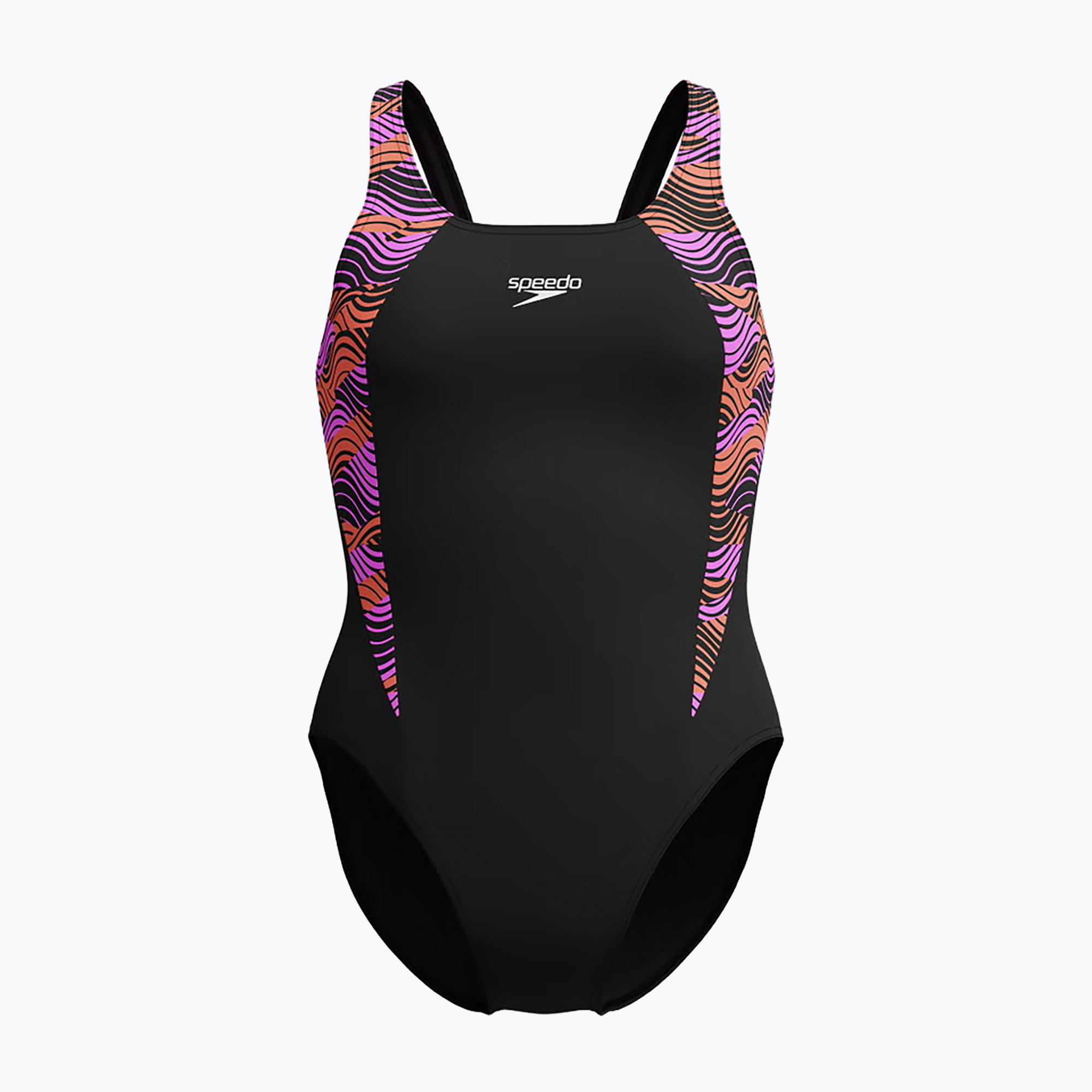 Дамски цял бански костюм Speedo HyperBoom Splice Muscleback neon violet
