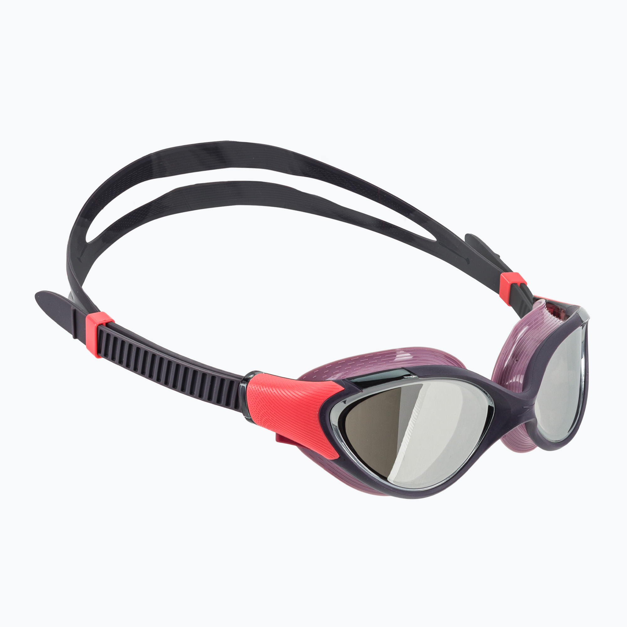 Ochelari de înot pentru femei Speedo Biofuse 2.0 Mirror vintage fog / steel / silver mirror