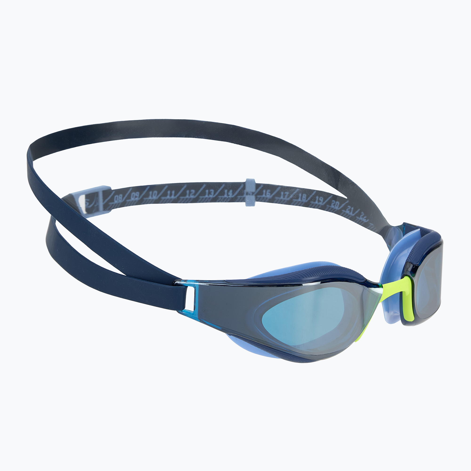 Okulary do pływania Speedo Fastskin Hyper Elite Mirror night/cobalt/silver mirror 