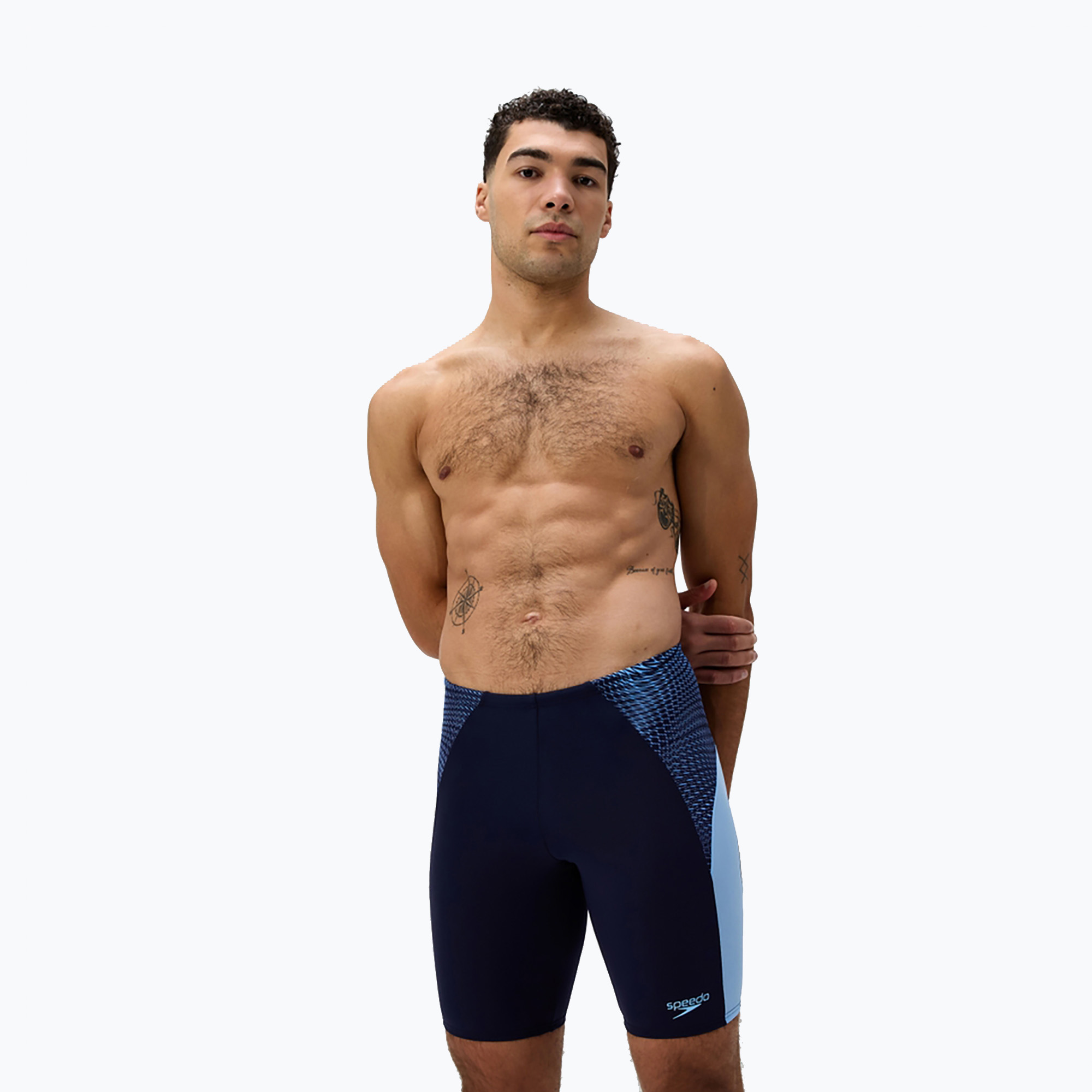 Мъжки шорти за плуване тип клин Speedo Endurance  MAX Splice Jammer navy/sugar blue