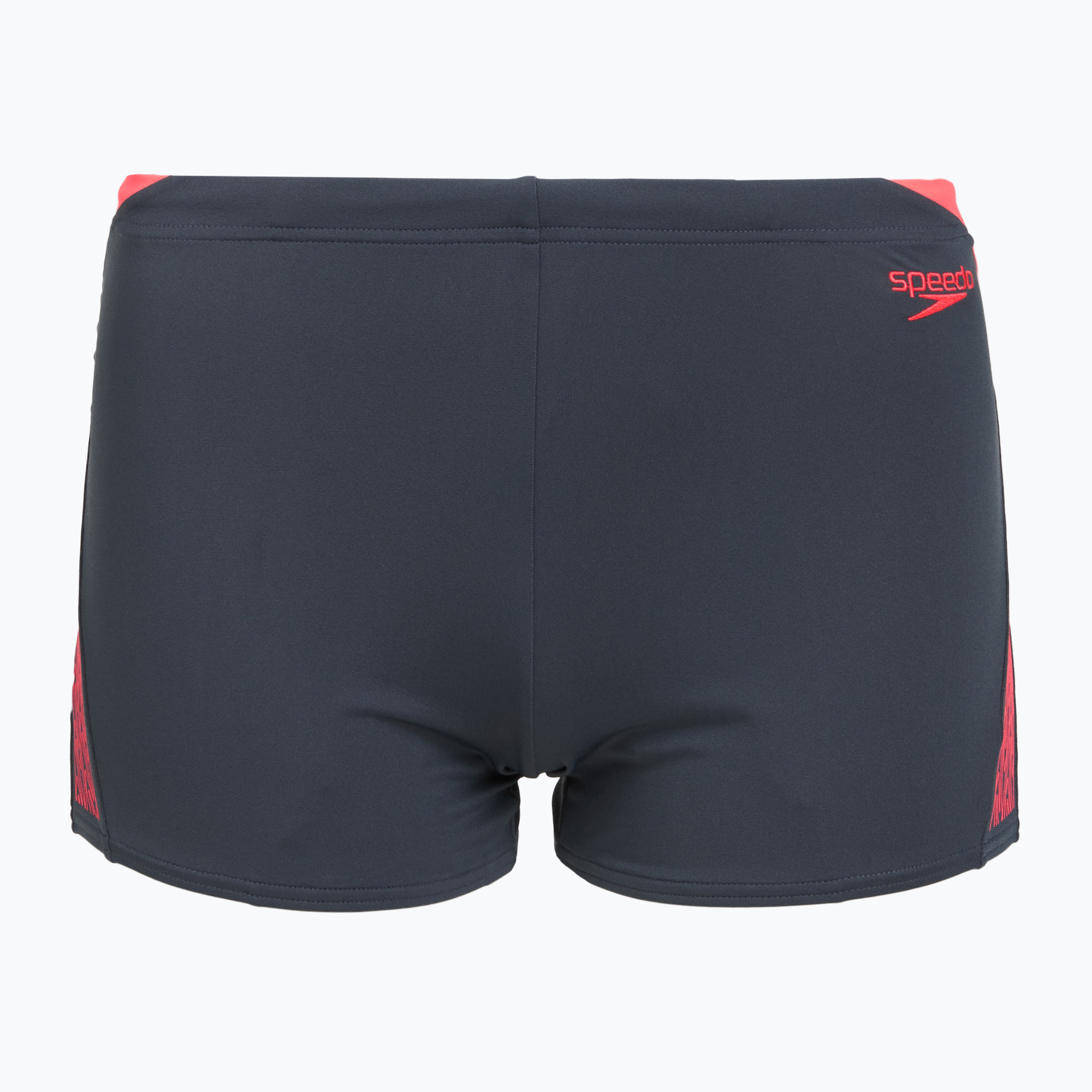 Bokserki pływackie męskie Speedo Hyper Boom Splice grey lead/neon coral | WYSYŁKA W 24H | 30 DNI NA ZWROT
