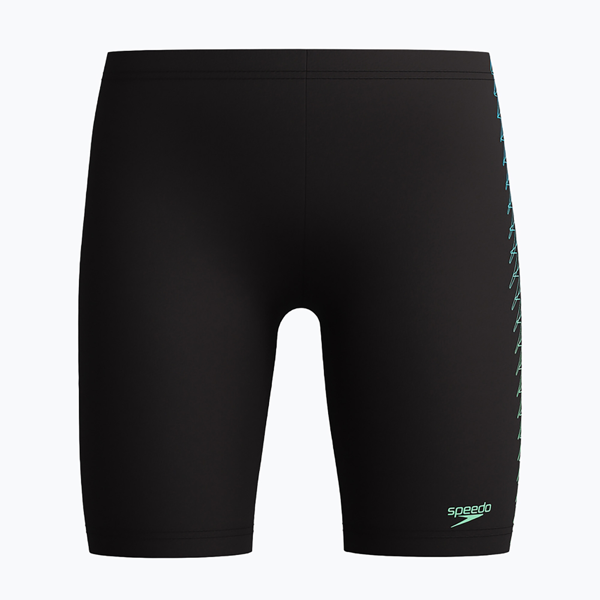 Детски плувни джамери Speedo Plastisol Placement Jammer black/alfalfa green