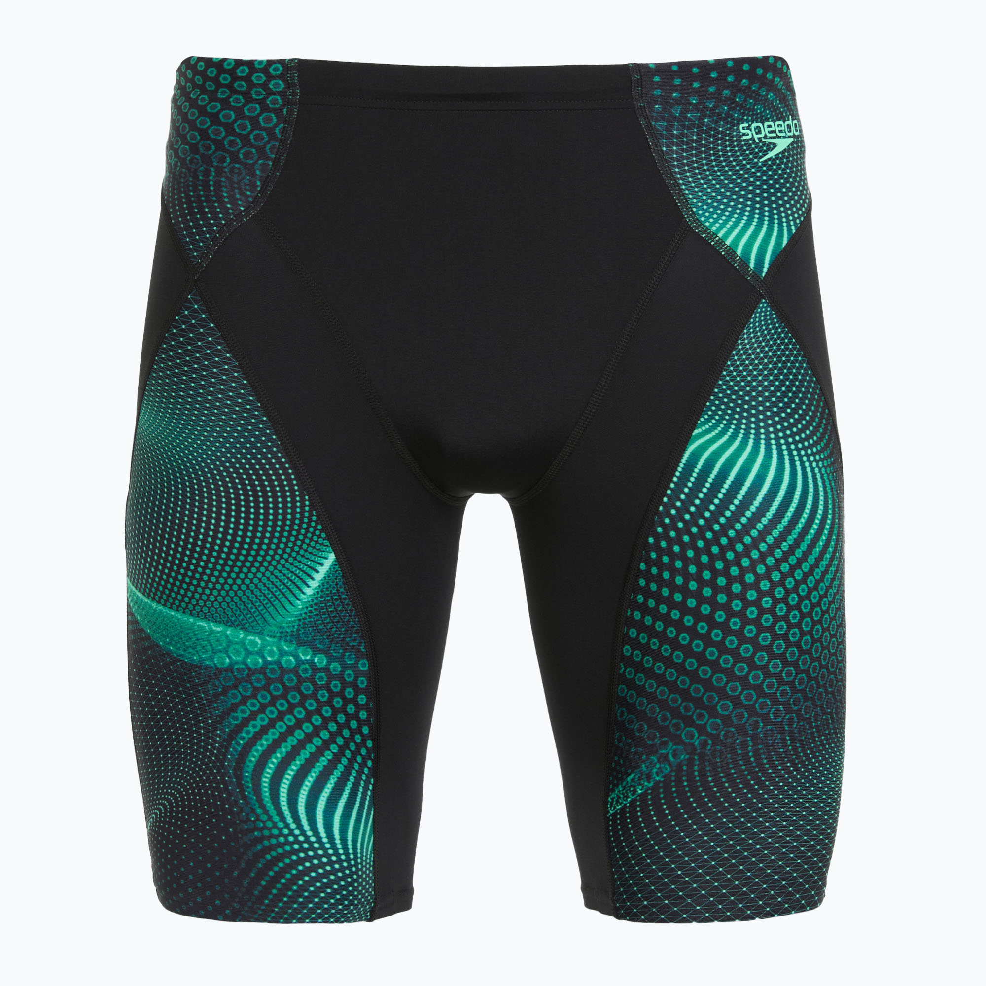 Мъжки шорти за плуване тип клин Speedo Endurance  Max Compression Jammer black/turquoise gem