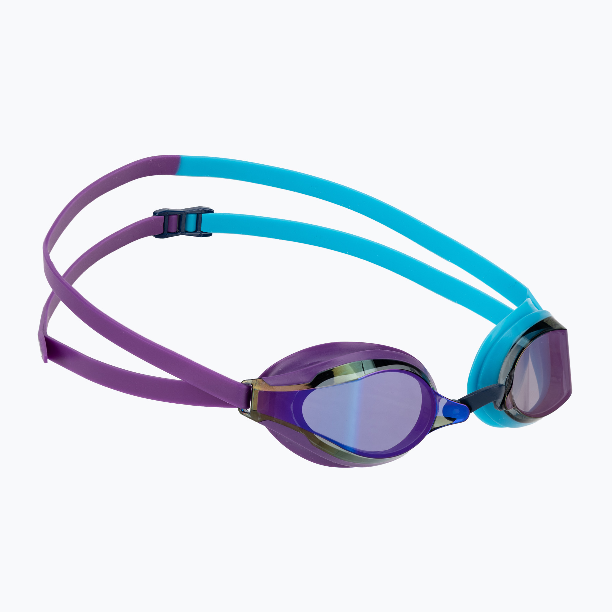 Очила за плуване Speedo Fastskin Speedsocket 2 Mirror mayan blue/galaxy grape/smoke/iris mirror