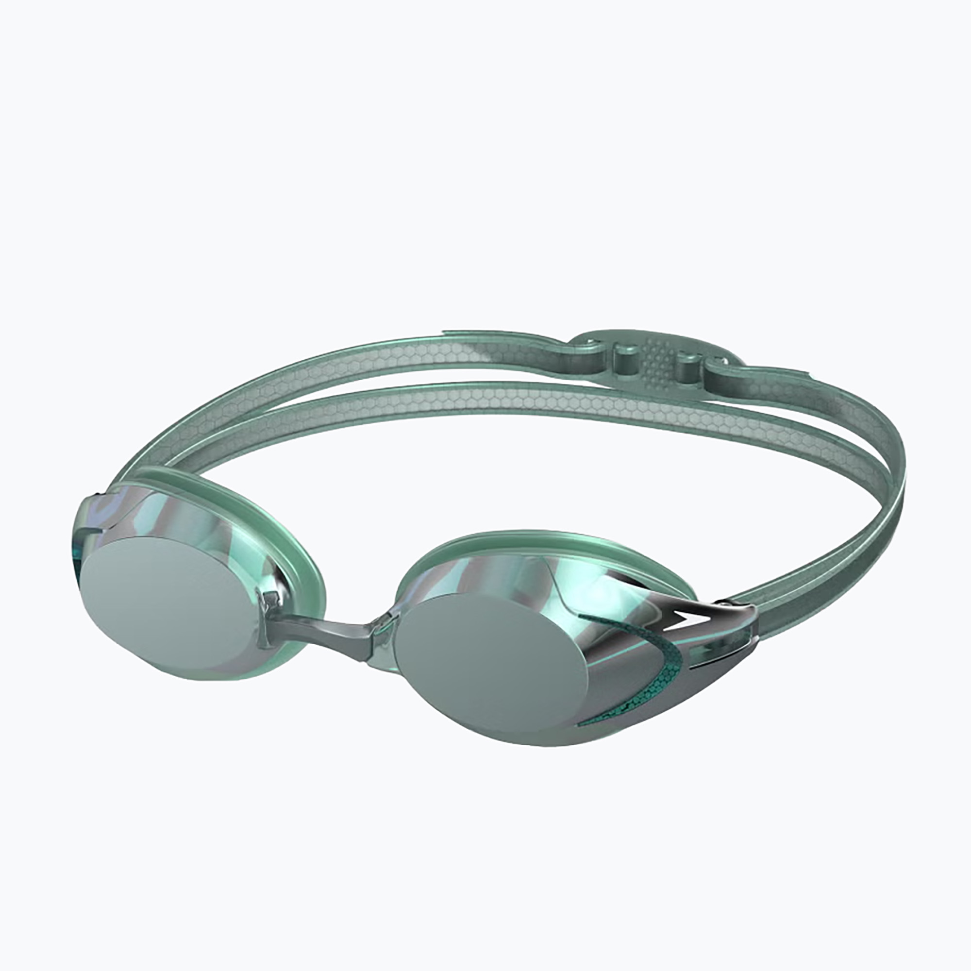 Очила за плуване Speedo Vanquisher 3.0 Mirror Ltd storm green/grey/emerald matte mirror ltd
