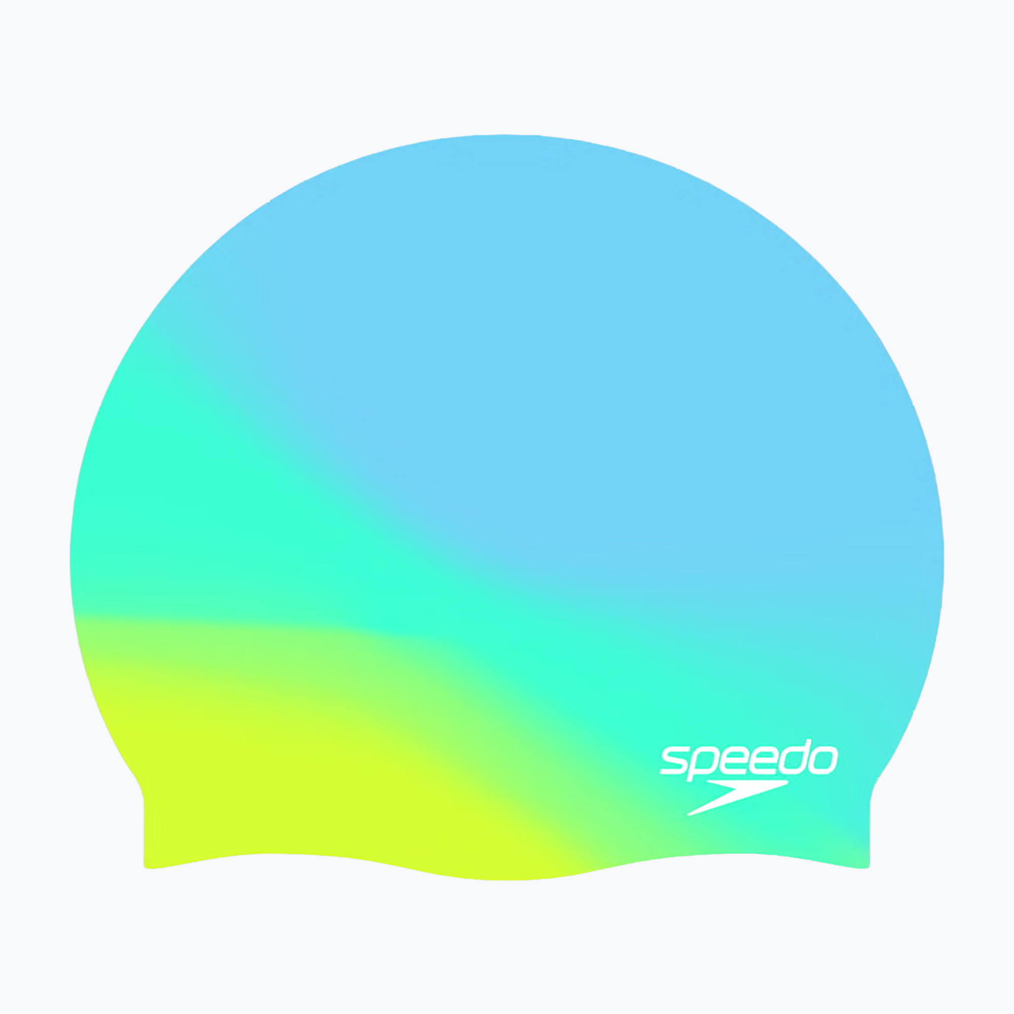 Детска шапка за плуване Speedo Multi Colour Silicone Junior angelic blue/fish tank/bitter melon