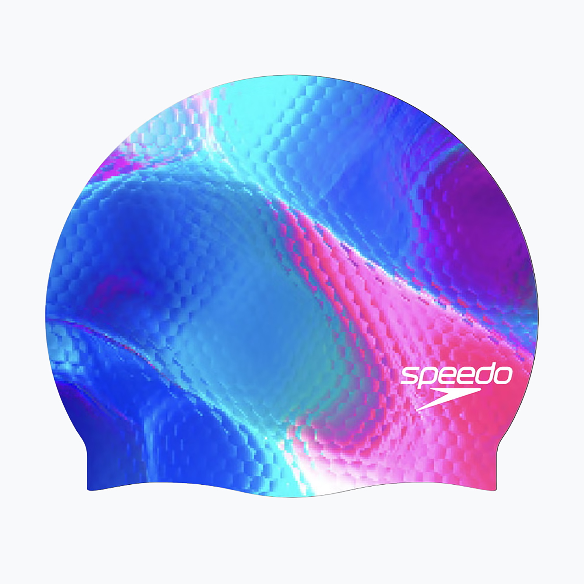 Шапка за плуване Speedo Printed Silicone techno snake deep sapphire