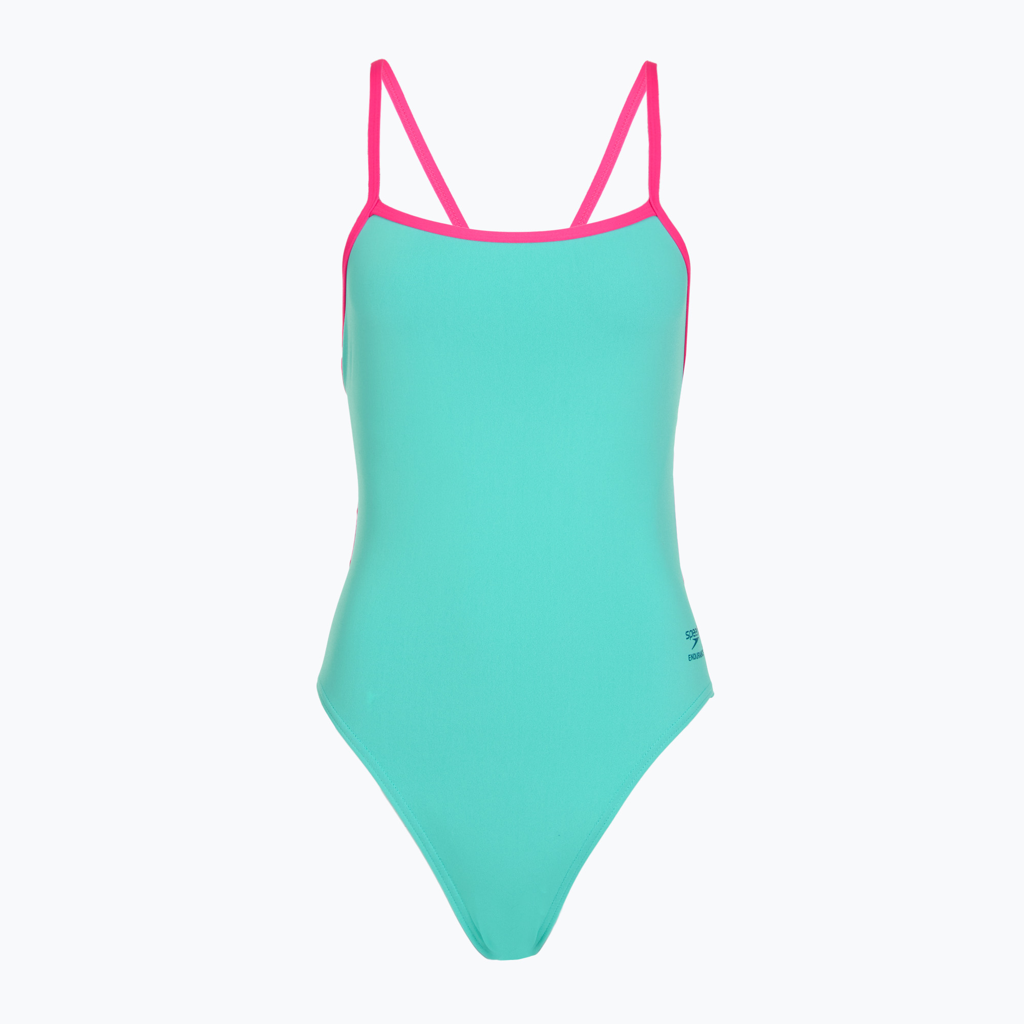 Дамски цял бански костюм Speedo Solid Tri aqua breeze