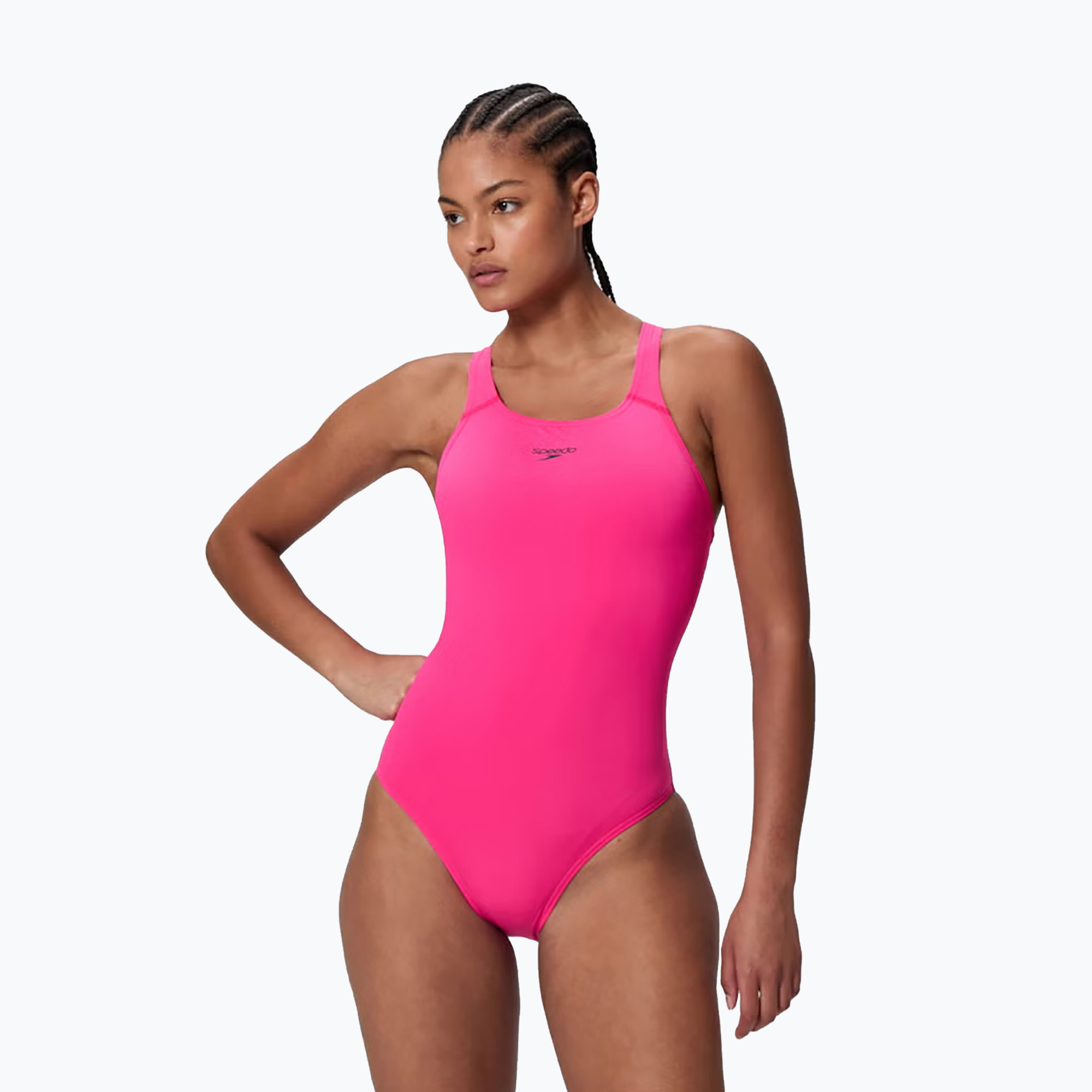 Дамски цял бански костюм Speedo ECO Endurance  Medalist margarita pink