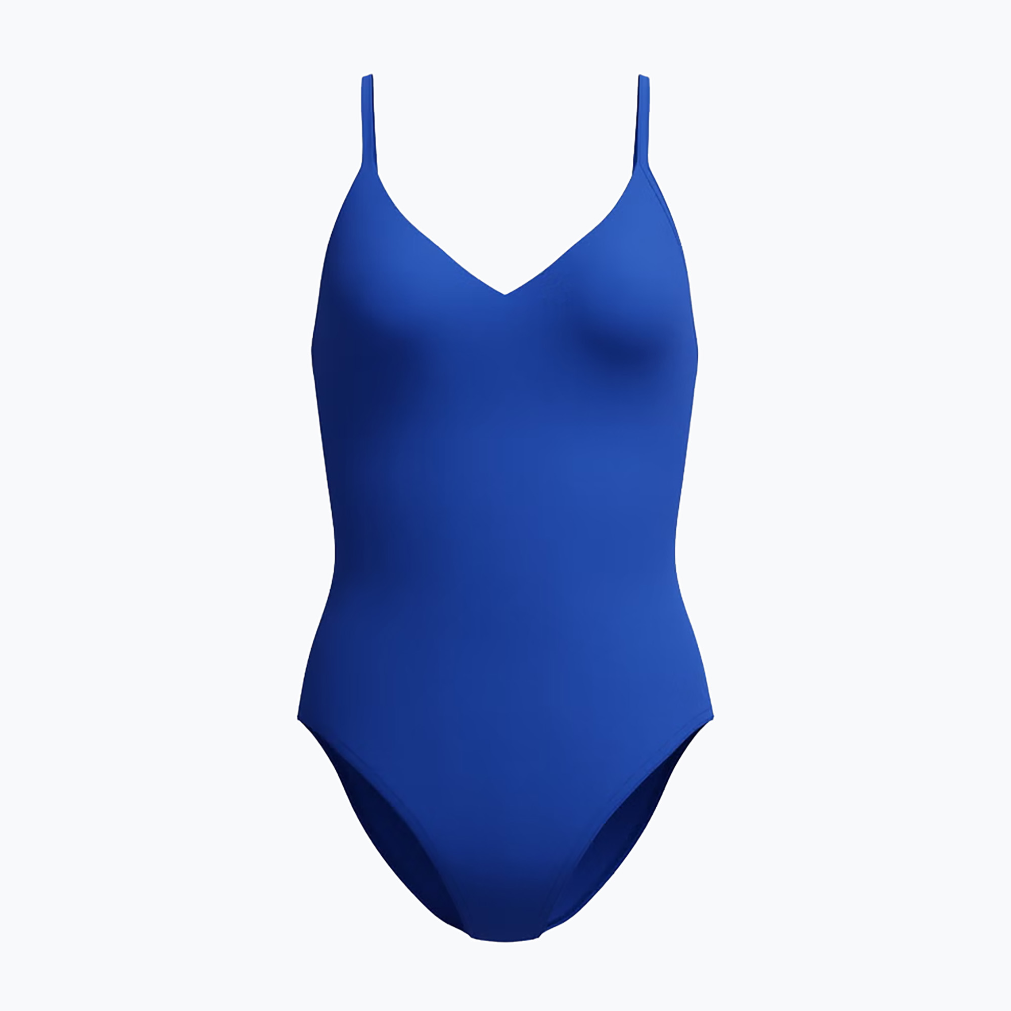 Дамски цял бански костюм Speedo Solid V-Neck deep sapphire