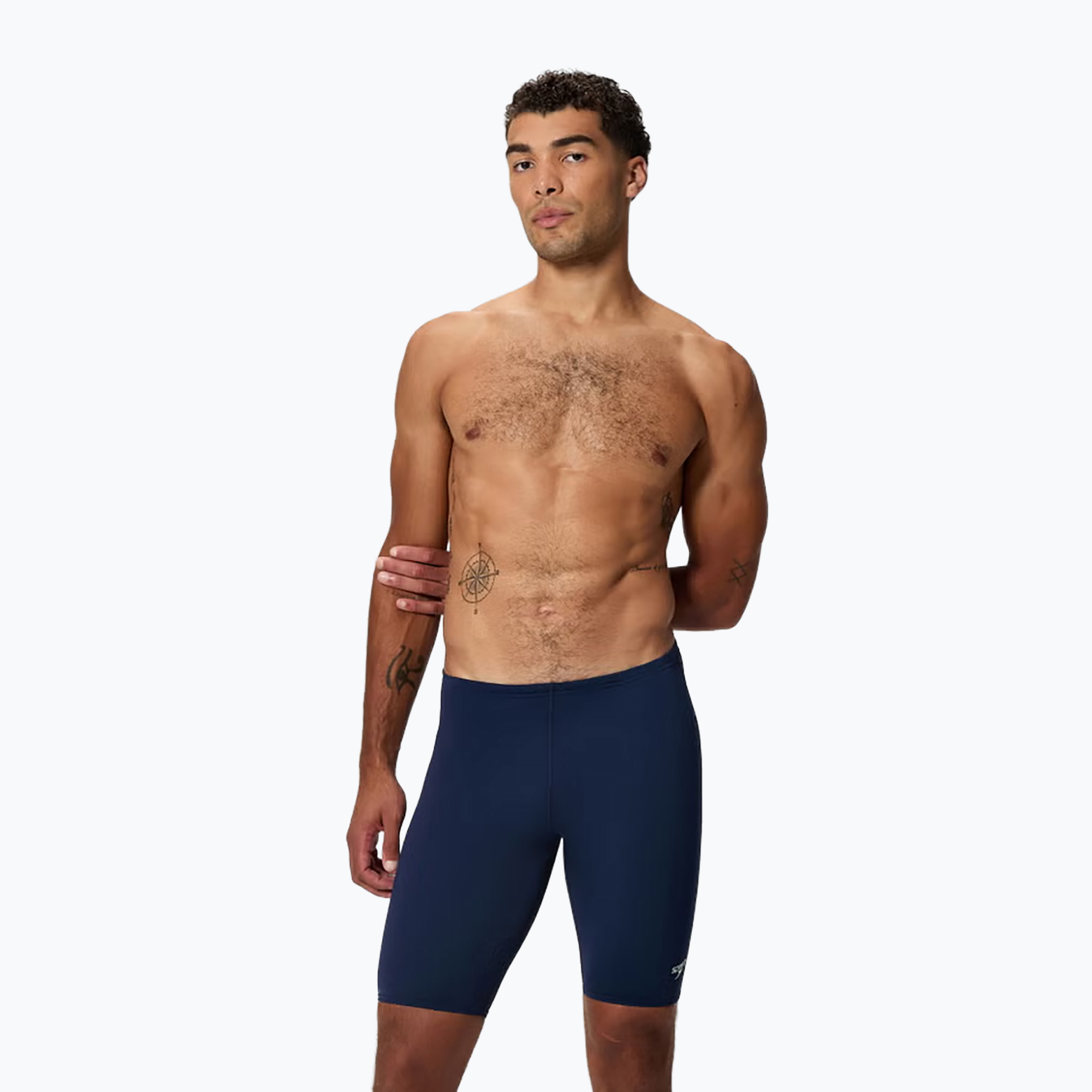 Мъжки шорти за плуване тип клин Speedo Endurance  Logo Jammer peacoat