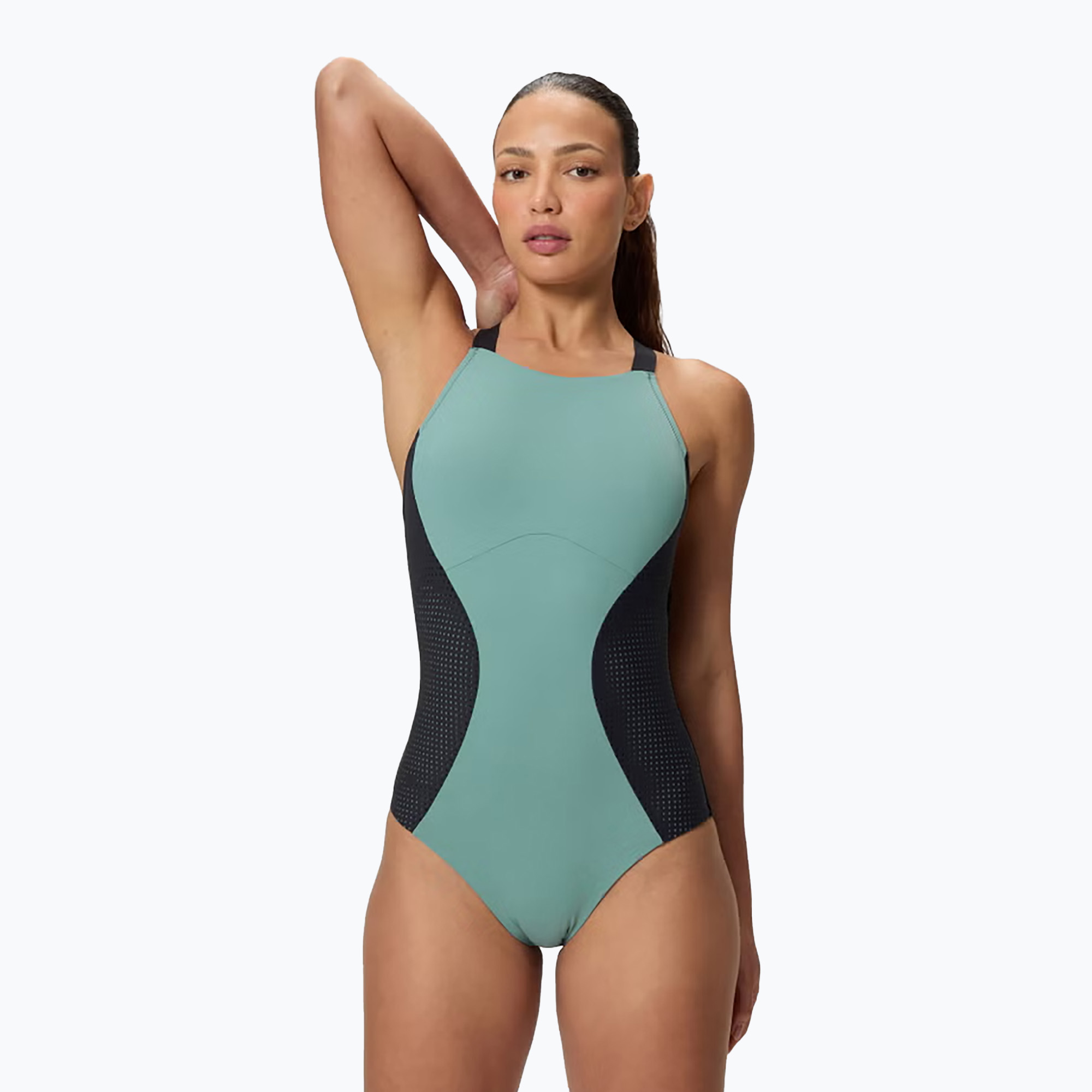 Дамски цял бански костюм Speedo Sculpture High Neck Contour