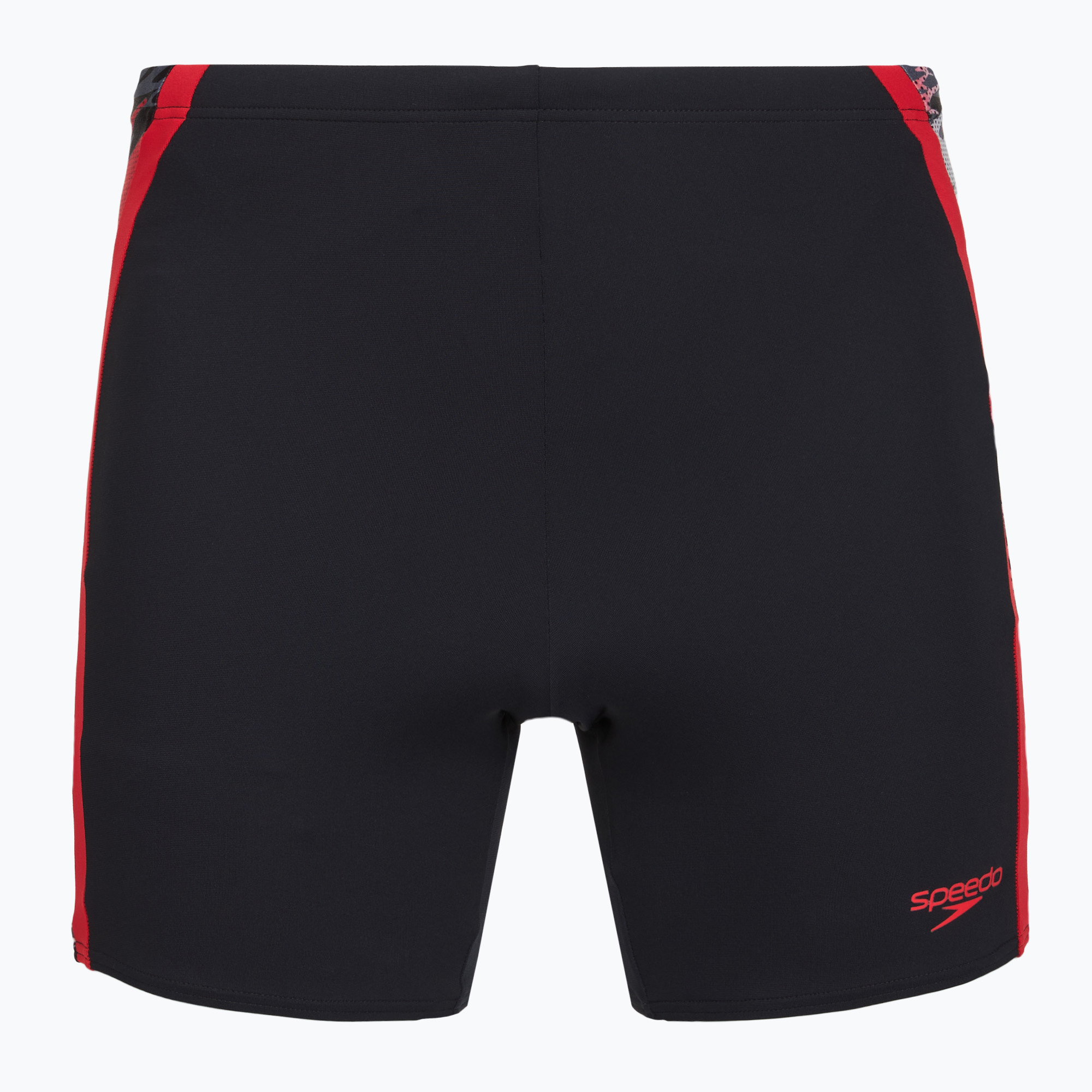 Мъжки шорти за плуване тип клин Speedo Hyper Boom Splice Mid anthracite/high risk red