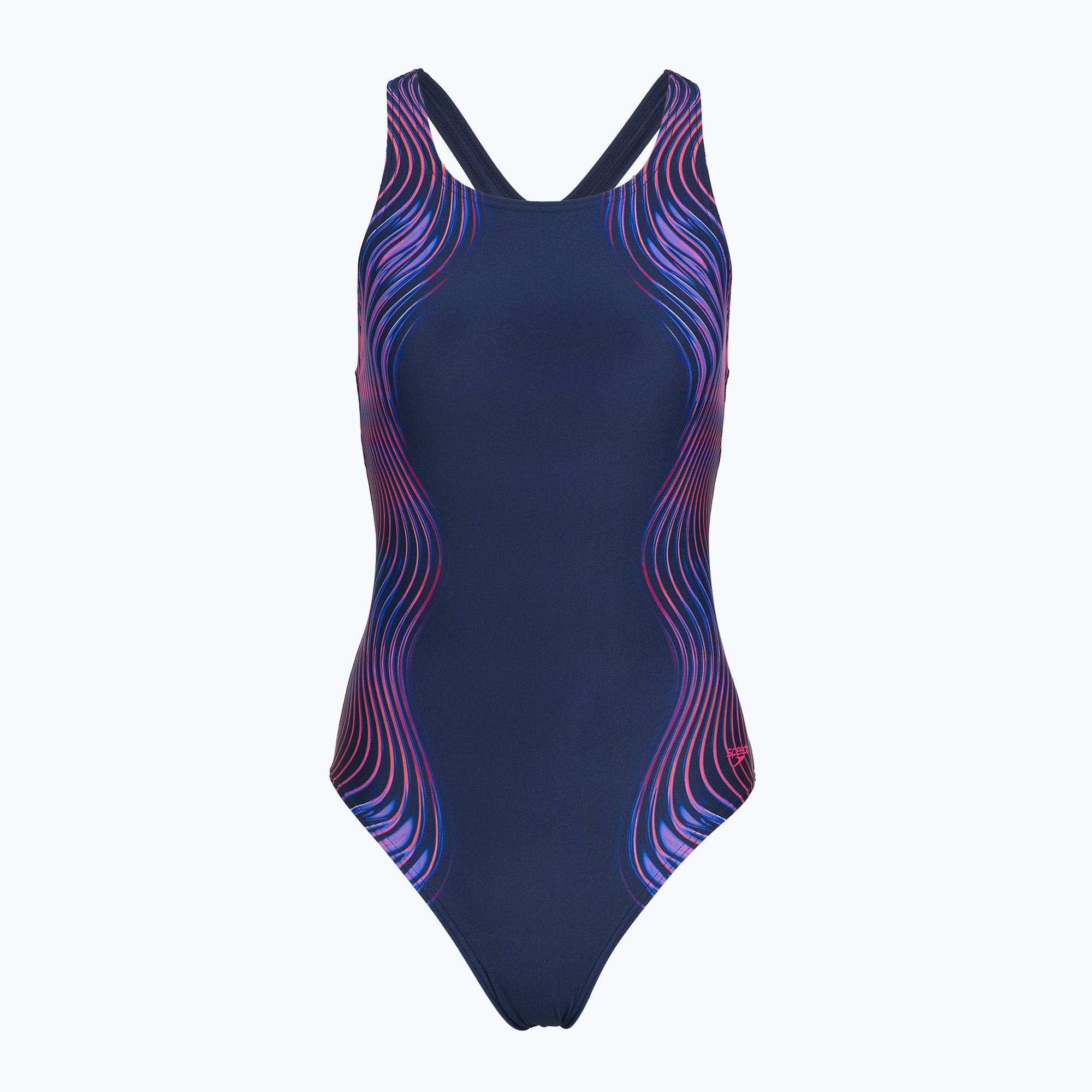 Costum de baie întreg pentru femei Speedo Print Medalist peacoat