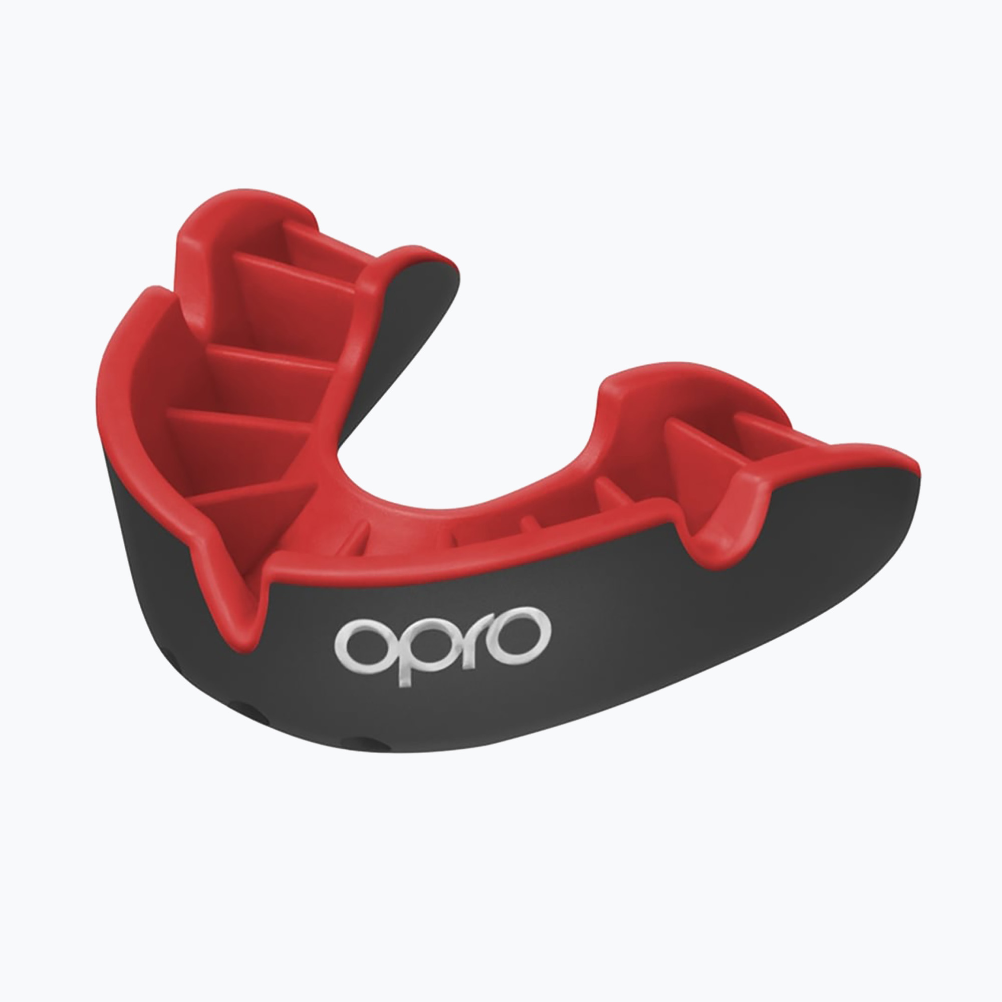 Протектор за челюст Opro Silver GEN4 black/red