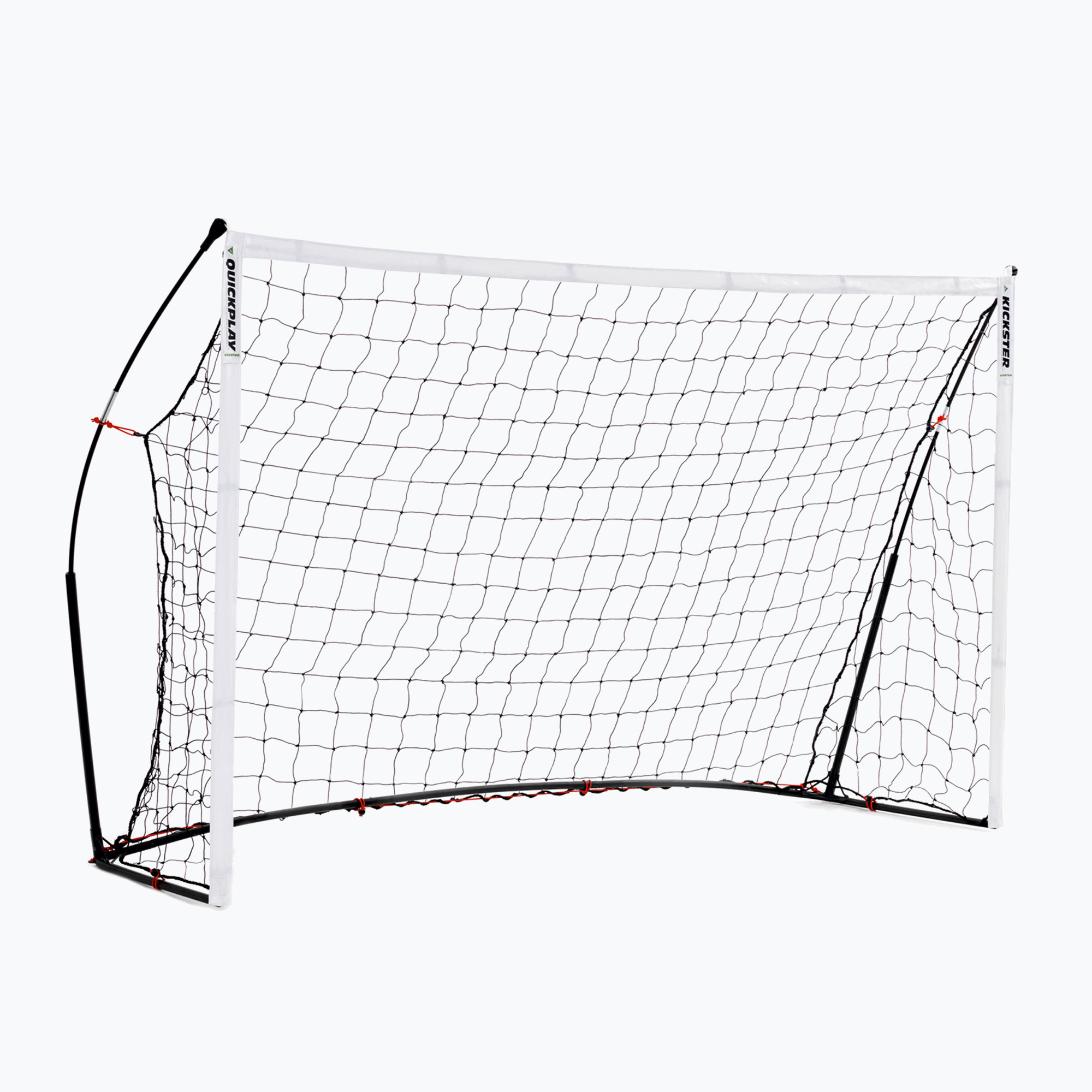 Bramka do piłki nożnej QuickPlay Kickster Academy 240 x 150 cm white/black 