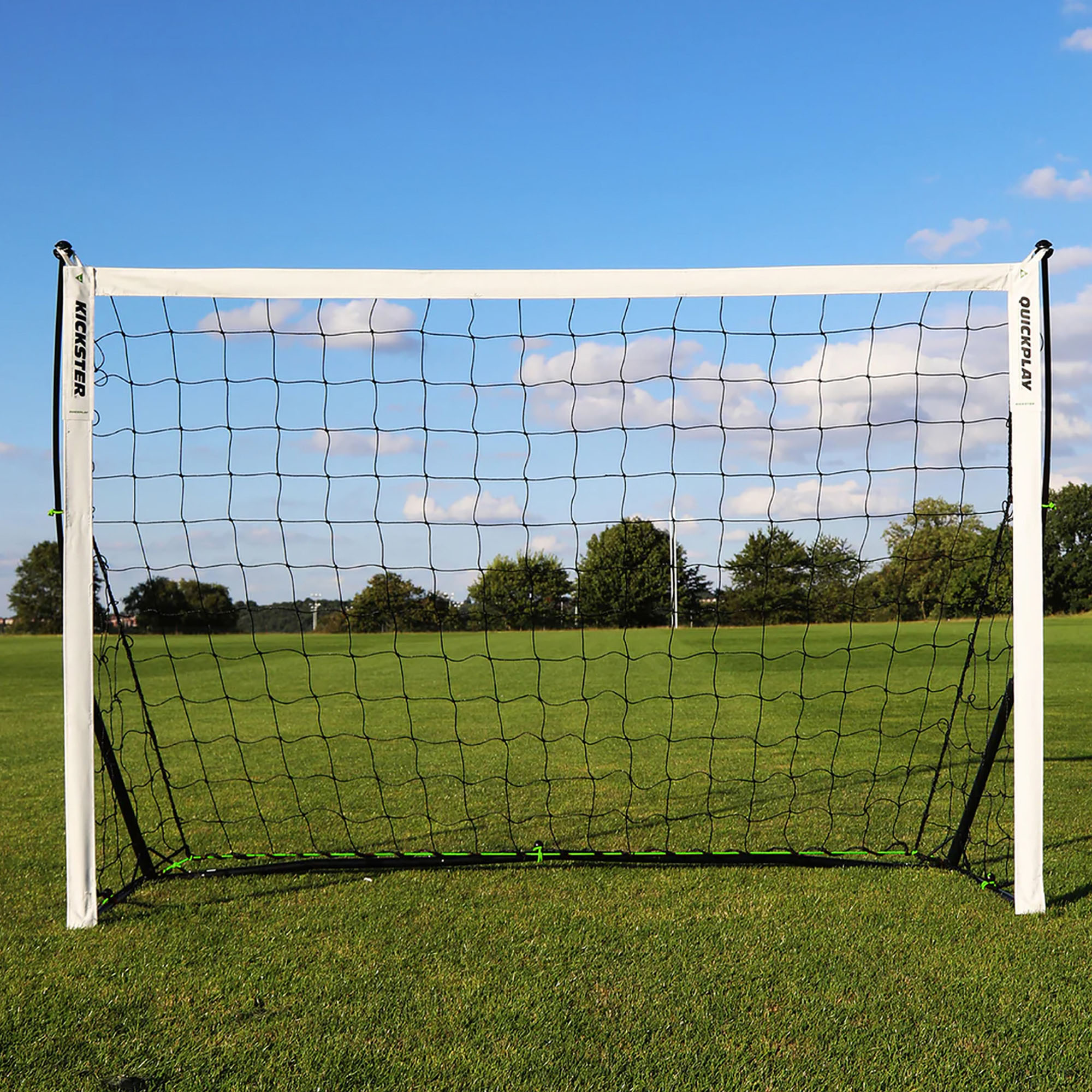 Bramka do piłki nożnej QuickPlay Kickster 150 x 100 cm black/white 