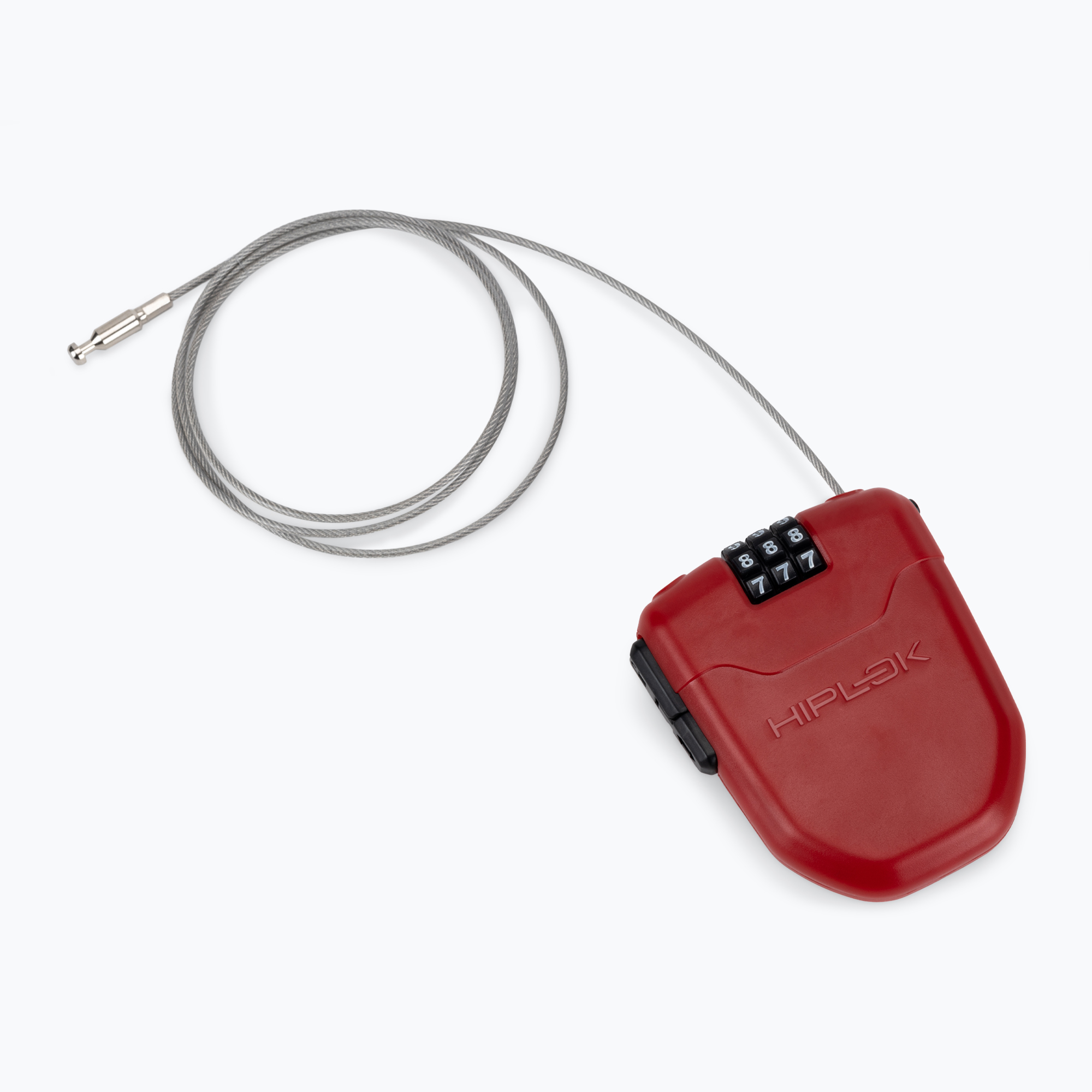 Ключалка за велосипед Hiplok FX червена 82966